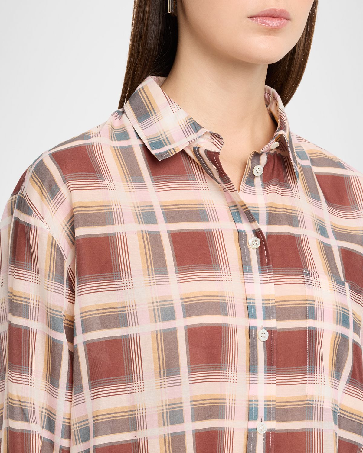 FRAME The Plaid Boy Shirt | Thumbnail 5