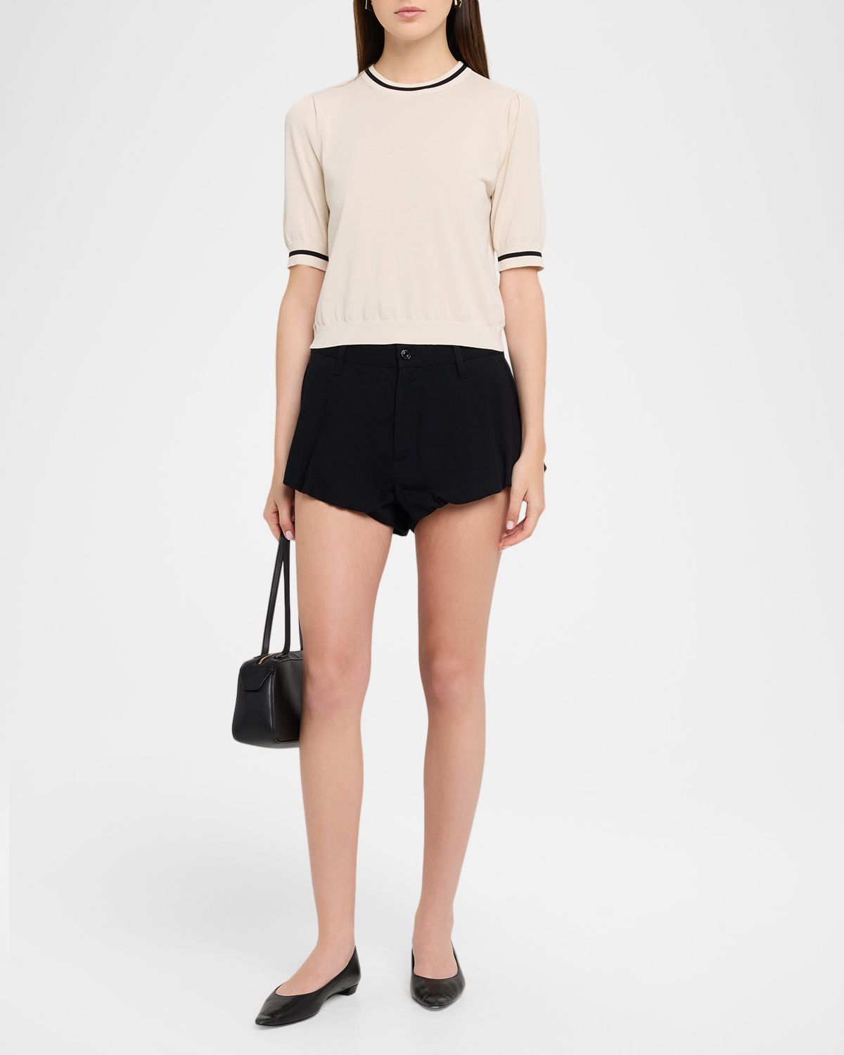 FRAME The Gathered Sweater | Thumbnail 2 FRAME The Gathered Sweater | Thumbnail 2