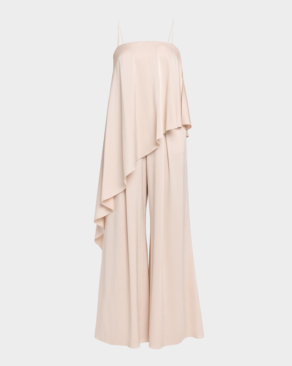 Ungaro Jade Draped Wide-Leg Jumpsuit