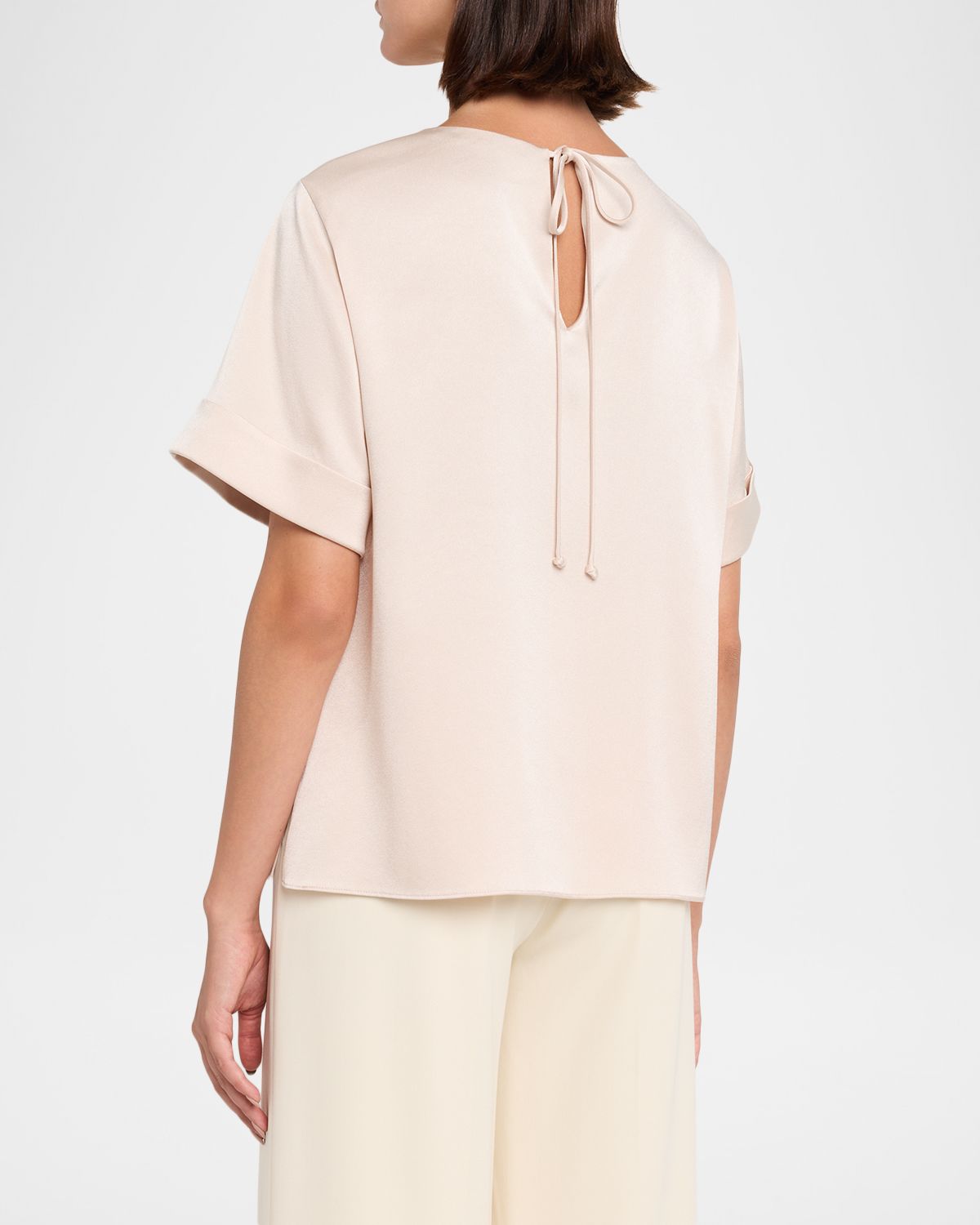 Ungaro Amina Crystal Floral Crewneck Blouse | Thumbnail 3 Ungaro Amina Crystal Floral Crewneck Blouse | Thumbnail 3