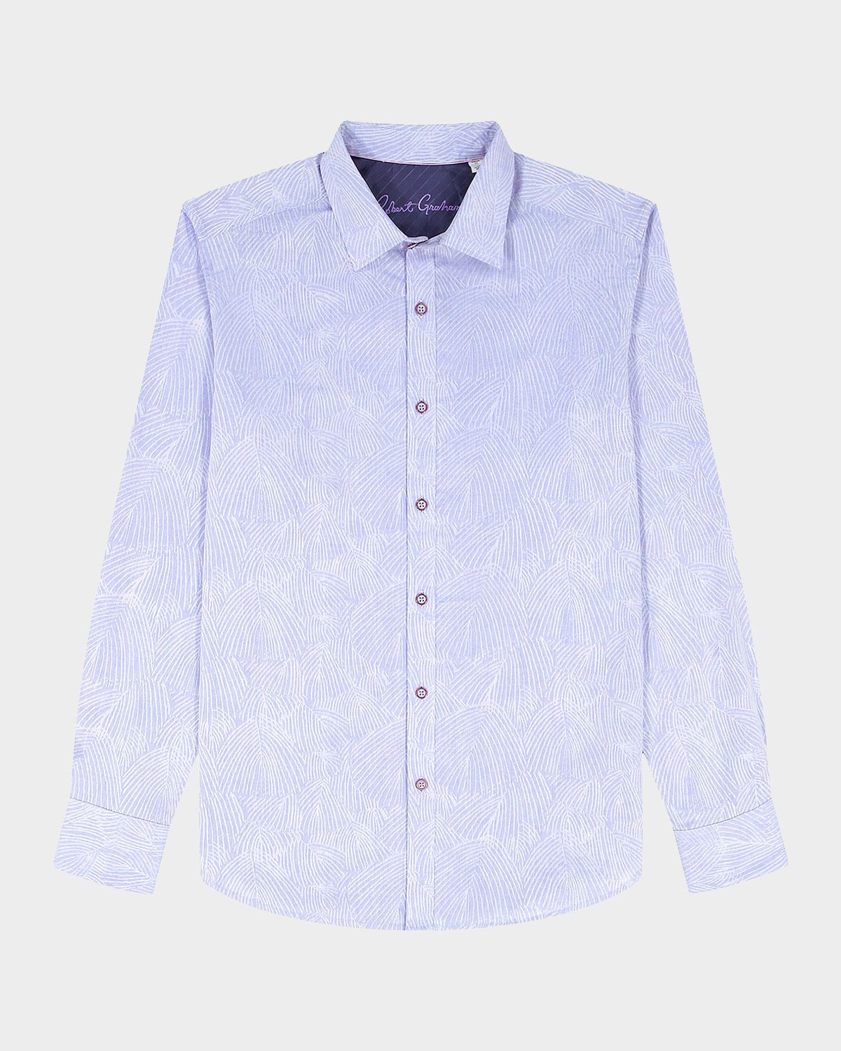 Robert Graham Men 's Miramar Palms Cotton Sport Shirt