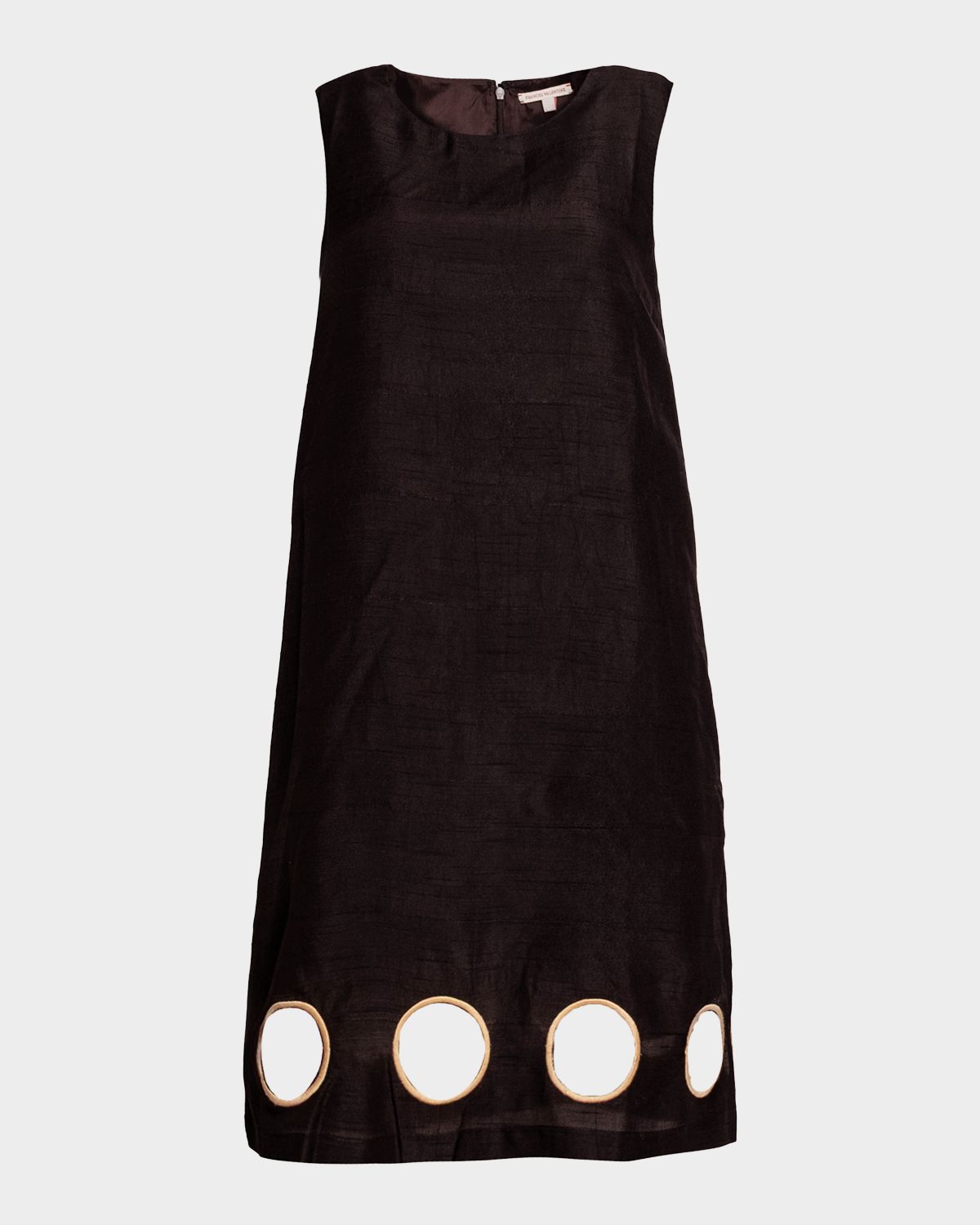 Frances Valentine Lilly Sleeveless Cutout Shift Dress