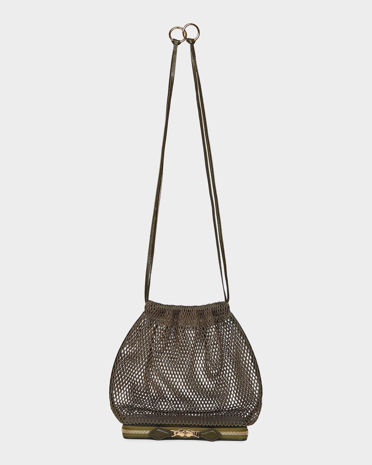 ALAÏA Le Pochon Fishnet Crossbody Bag | Thumbnail 7 ALAÏA Le Pochon Fishnet Crossbody Bag | Thumbnail 7