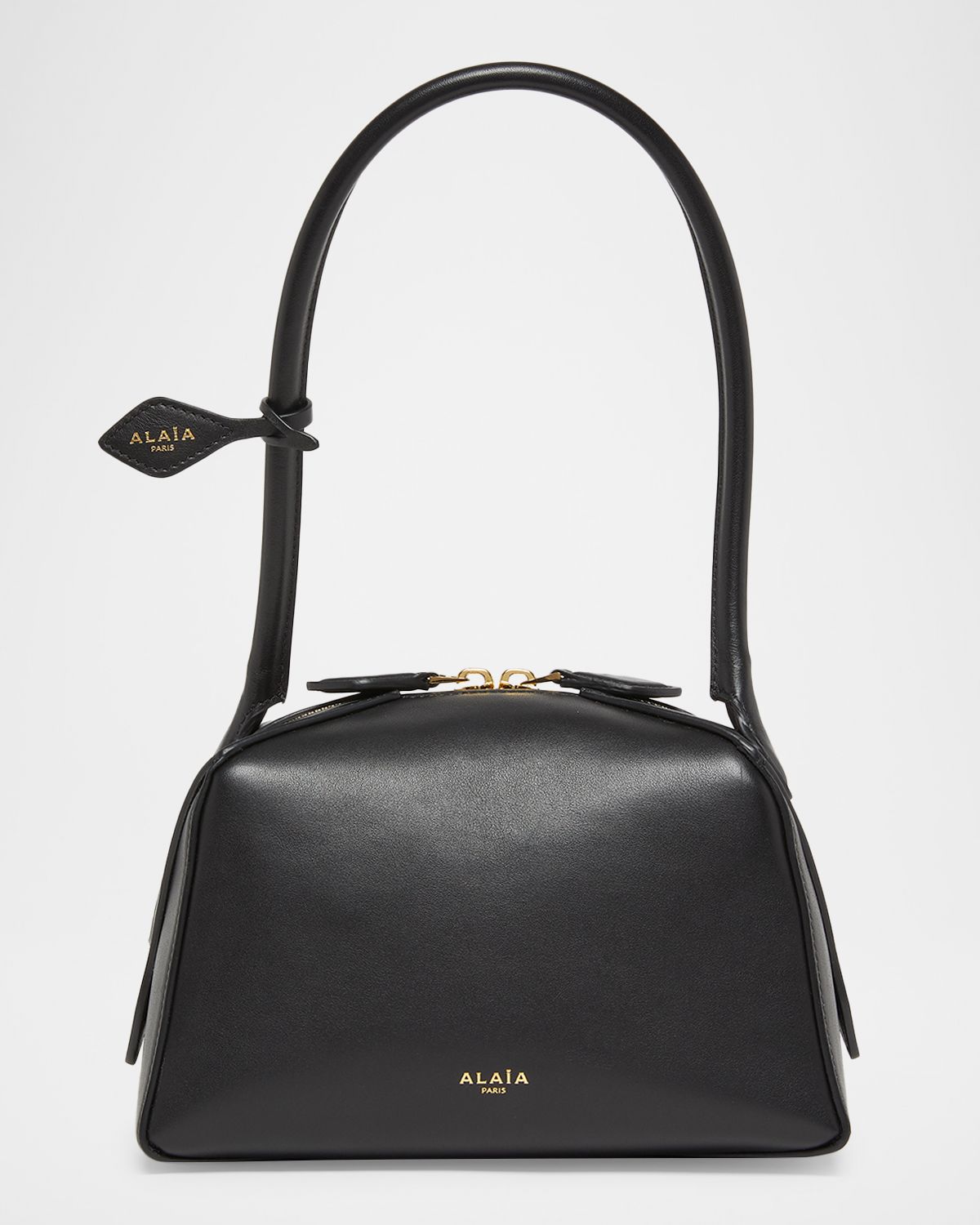 ALAÏA Le Bouledogue Dome Leather Shoulder Bag | Thumbnail 7 ALAÏA Le Bouledogue Dome Leather Shoulder Bag | Thumbnail 7