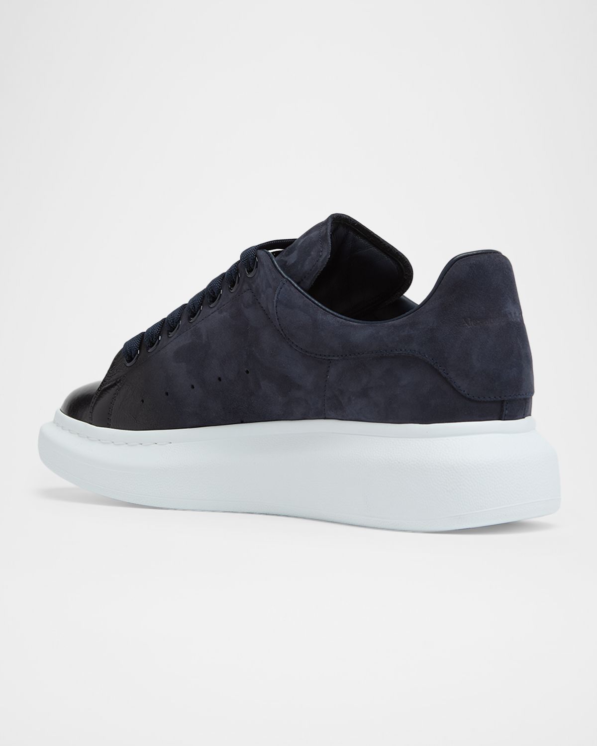 McQueen Men 's Oversized Spray-Toe Suede Sneakers | Thumbnail 2 McQueen Men 's Oversized Spray-Toe Suede Sneakers | Thumbnail 2