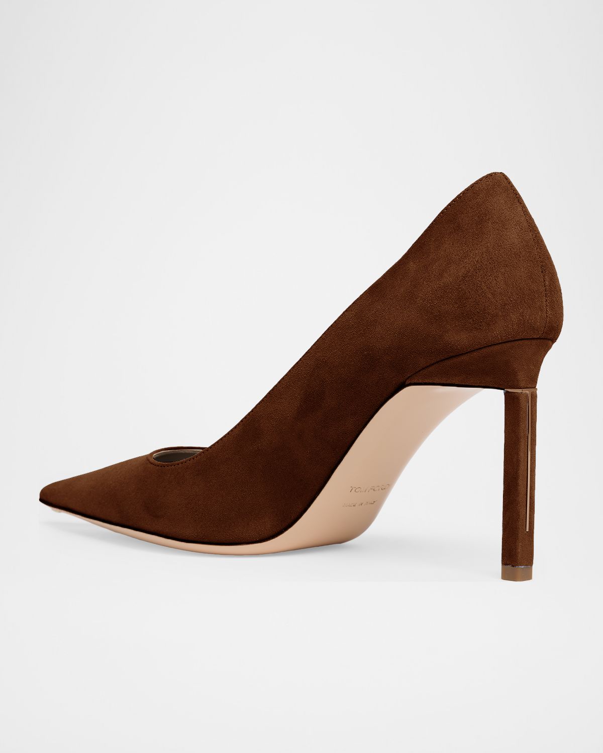 TOM FORD 85mm Suede T-Stiletto Pumps | Thumbnail 4 TOM FORD 85mm Suede T-Stiletto Pumps | Thumbnail 4