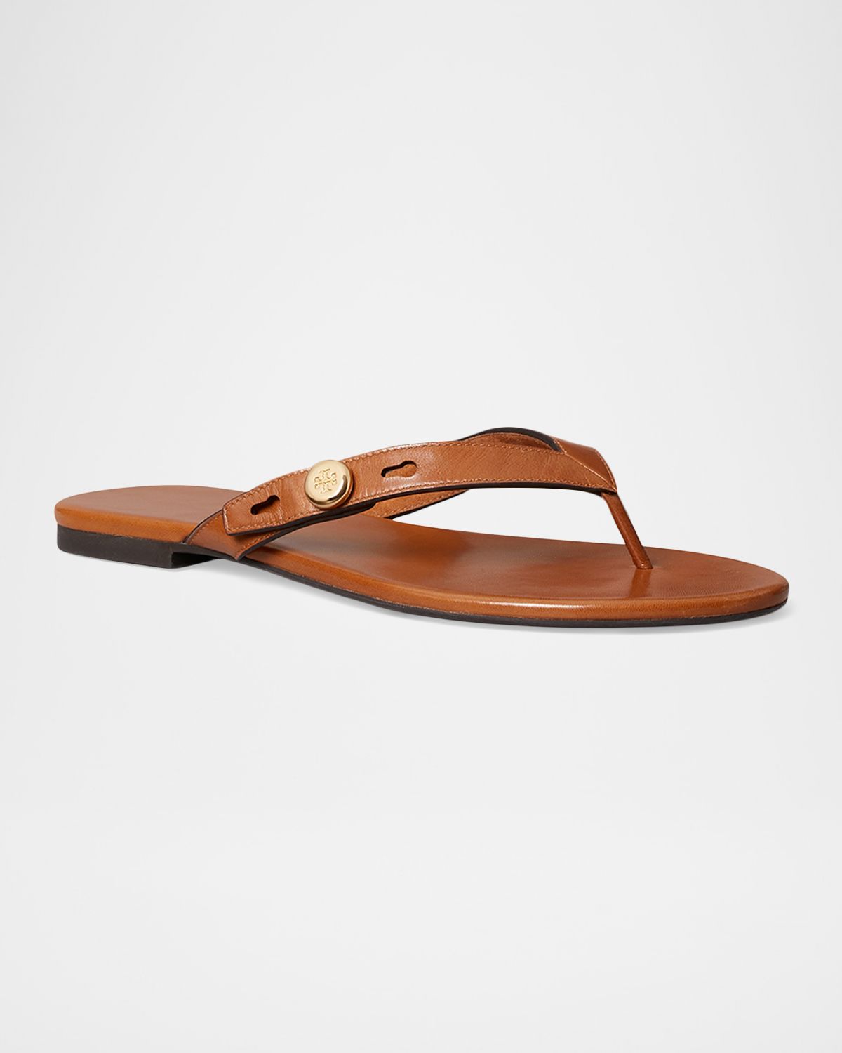 Tory Burch Romy Leather Thong Sandals | Thumbnail 4
