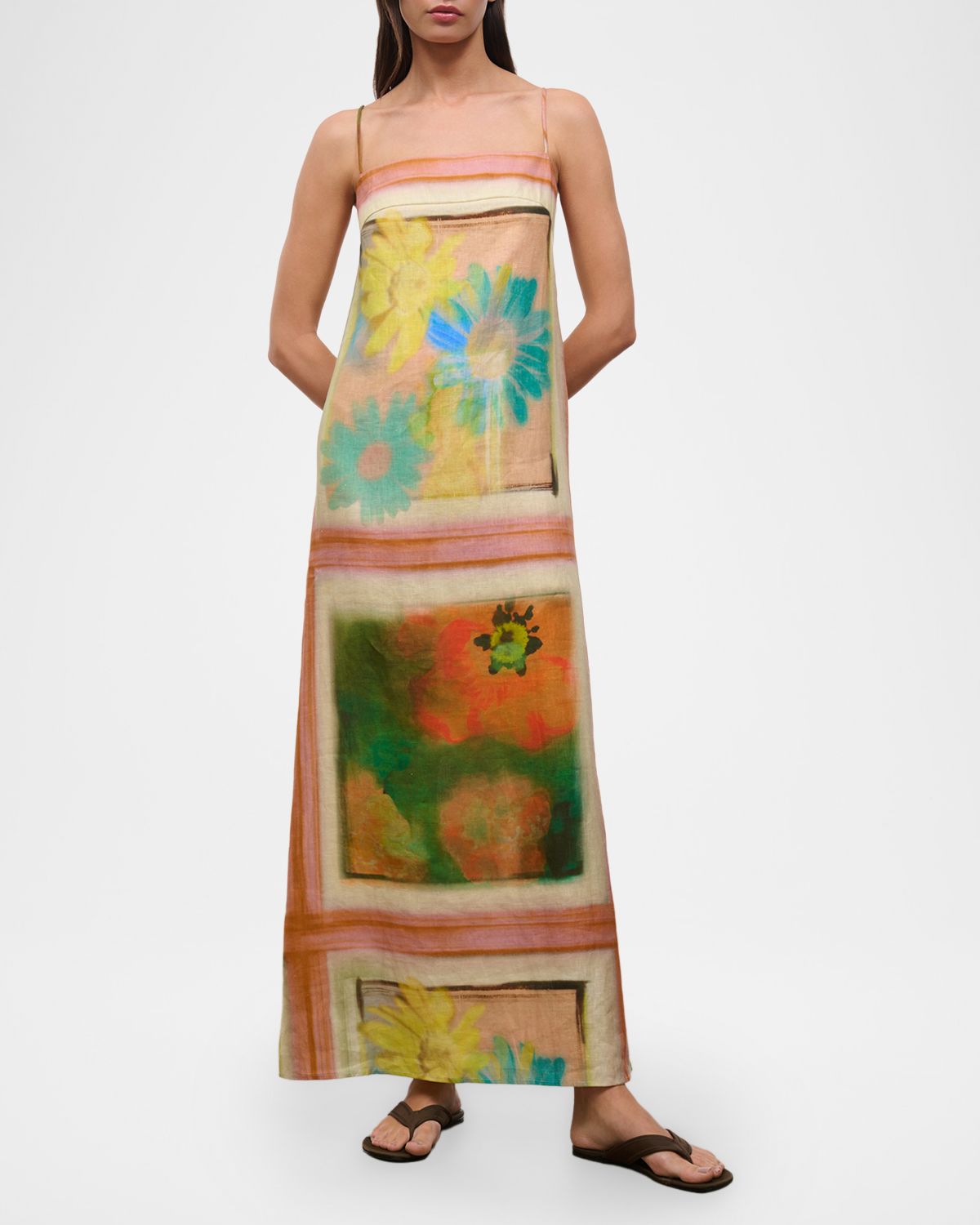 STAUD Laura Linen Maxi Dress | Thumbnail 4 STAUD Laura Linen Maxi Dress | Thumbnail 4