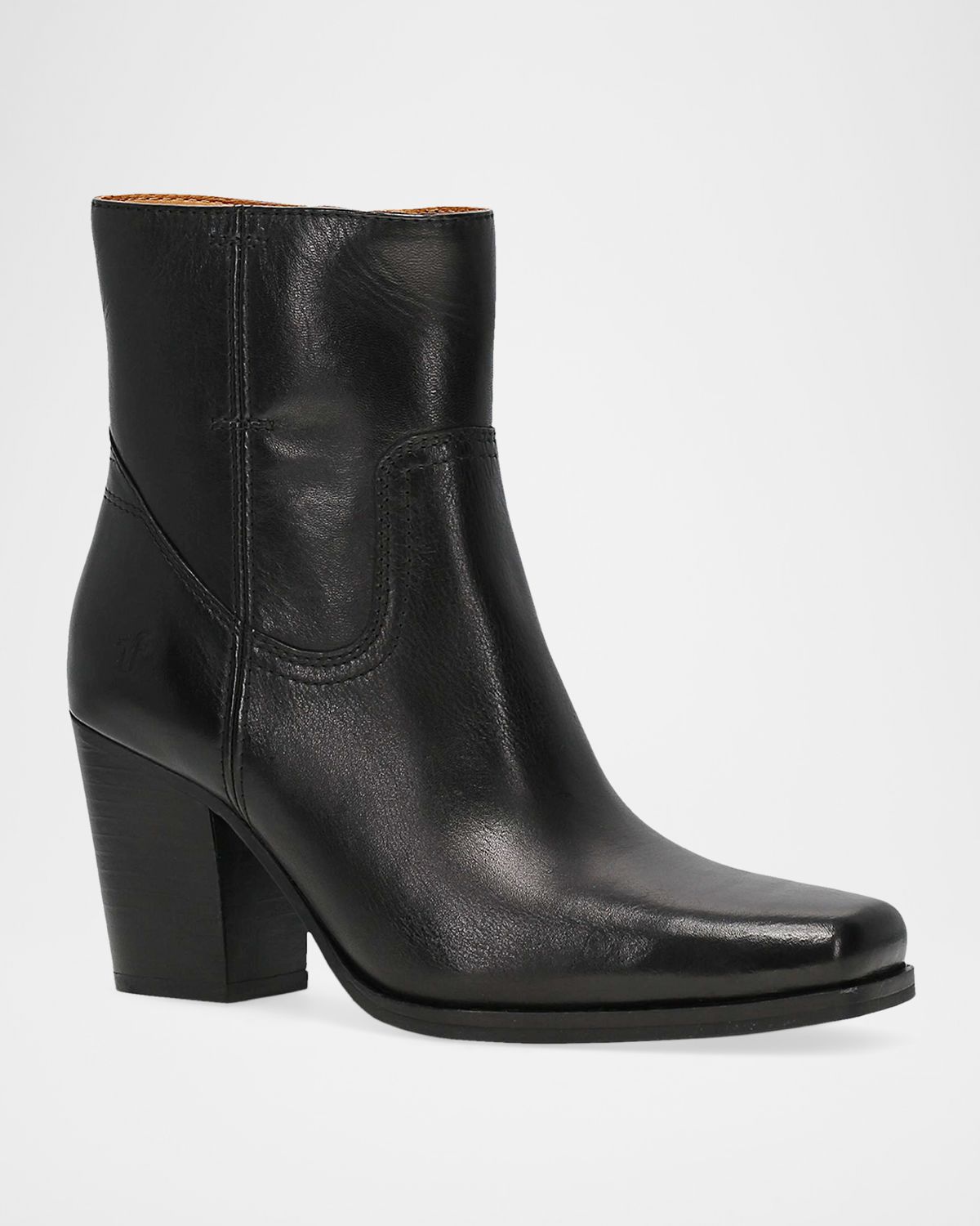 Frye Shiloh Soft Leather Zip Booties