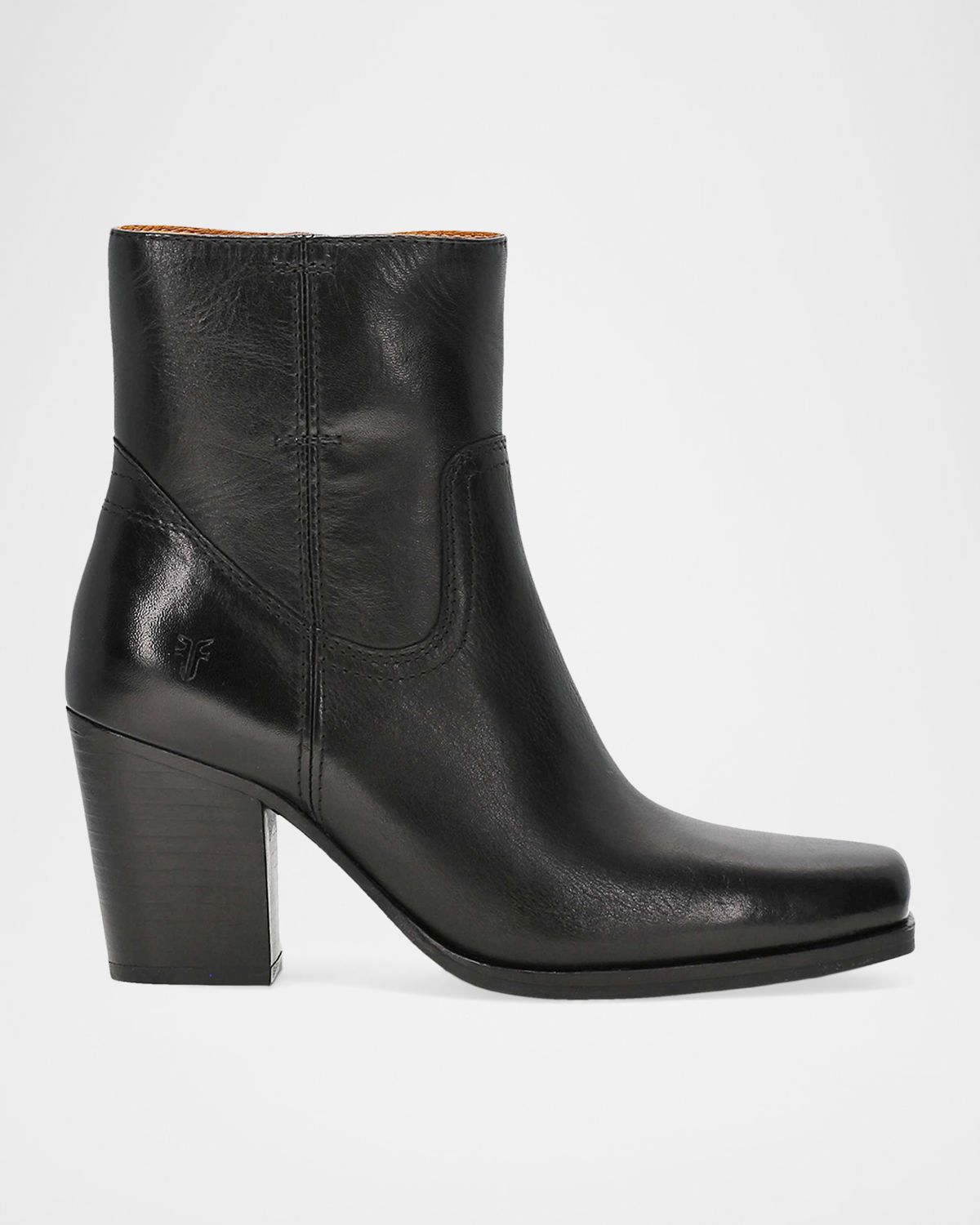 Frye Shiloh Soft Leather Zip Booties