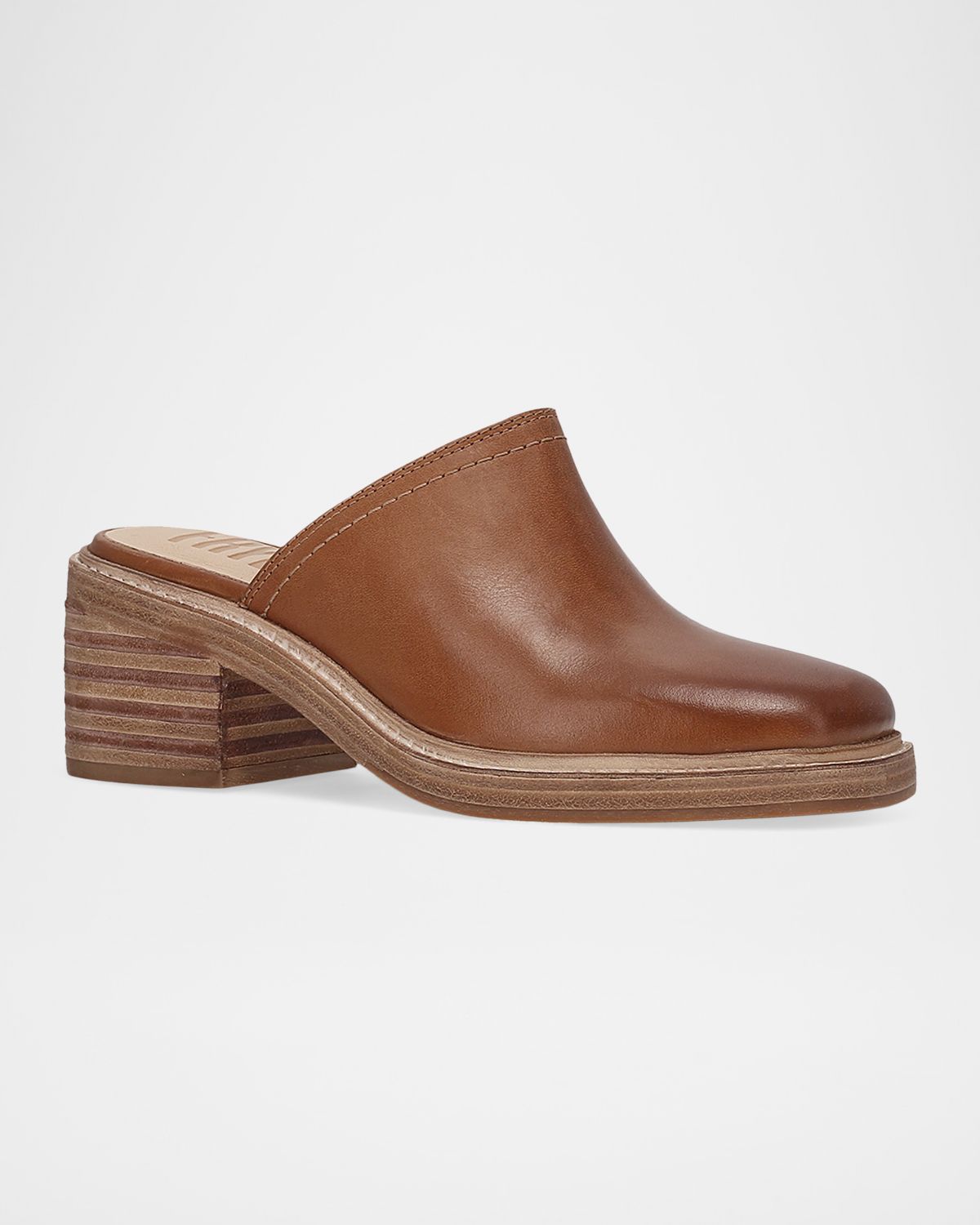 Frye 65mm Kate Leather Mules