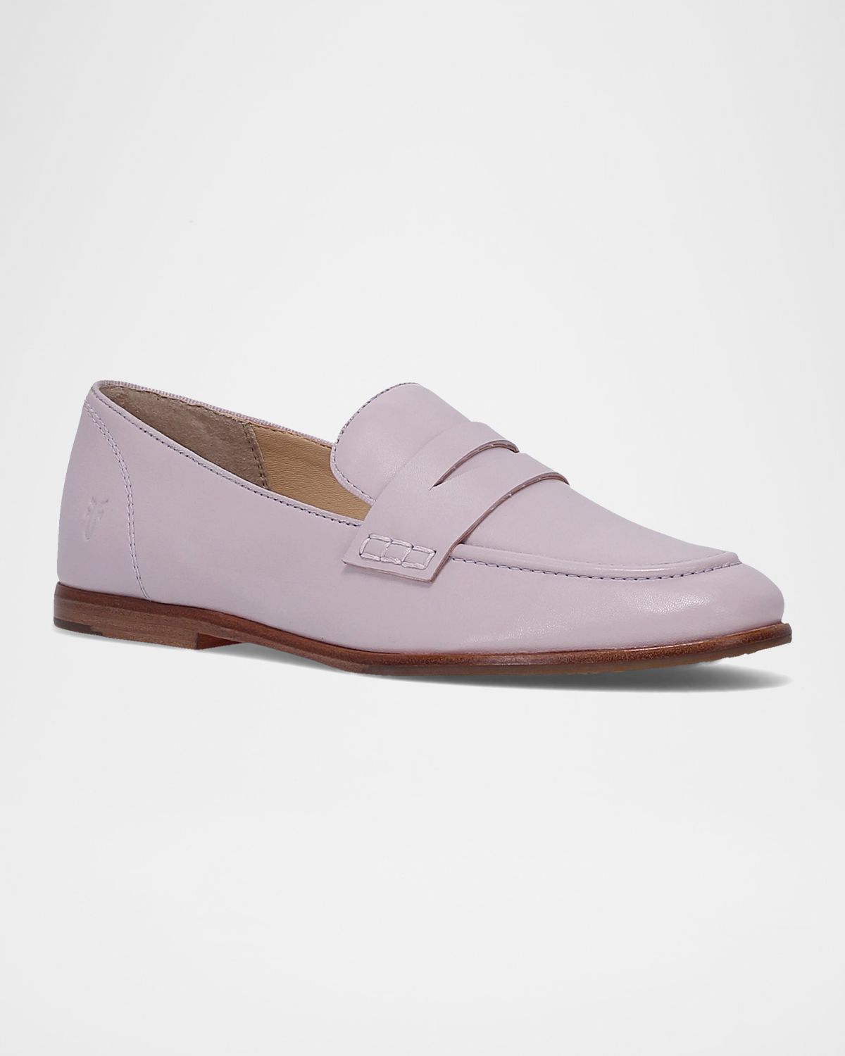Frye Faith Leather Penny Loafers