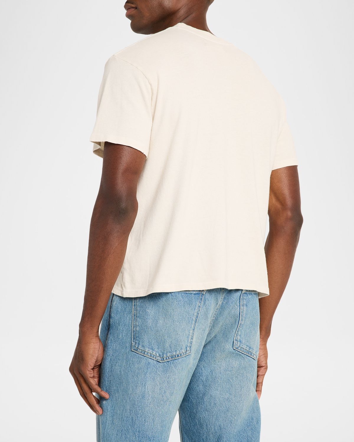 NAHMIAS Men 's So What Fitted Cotton T-Shirt | Thumbnail 3 NAHMIAS Men 's So What Fitted Cotton T-Shirt | Thumbnail 3