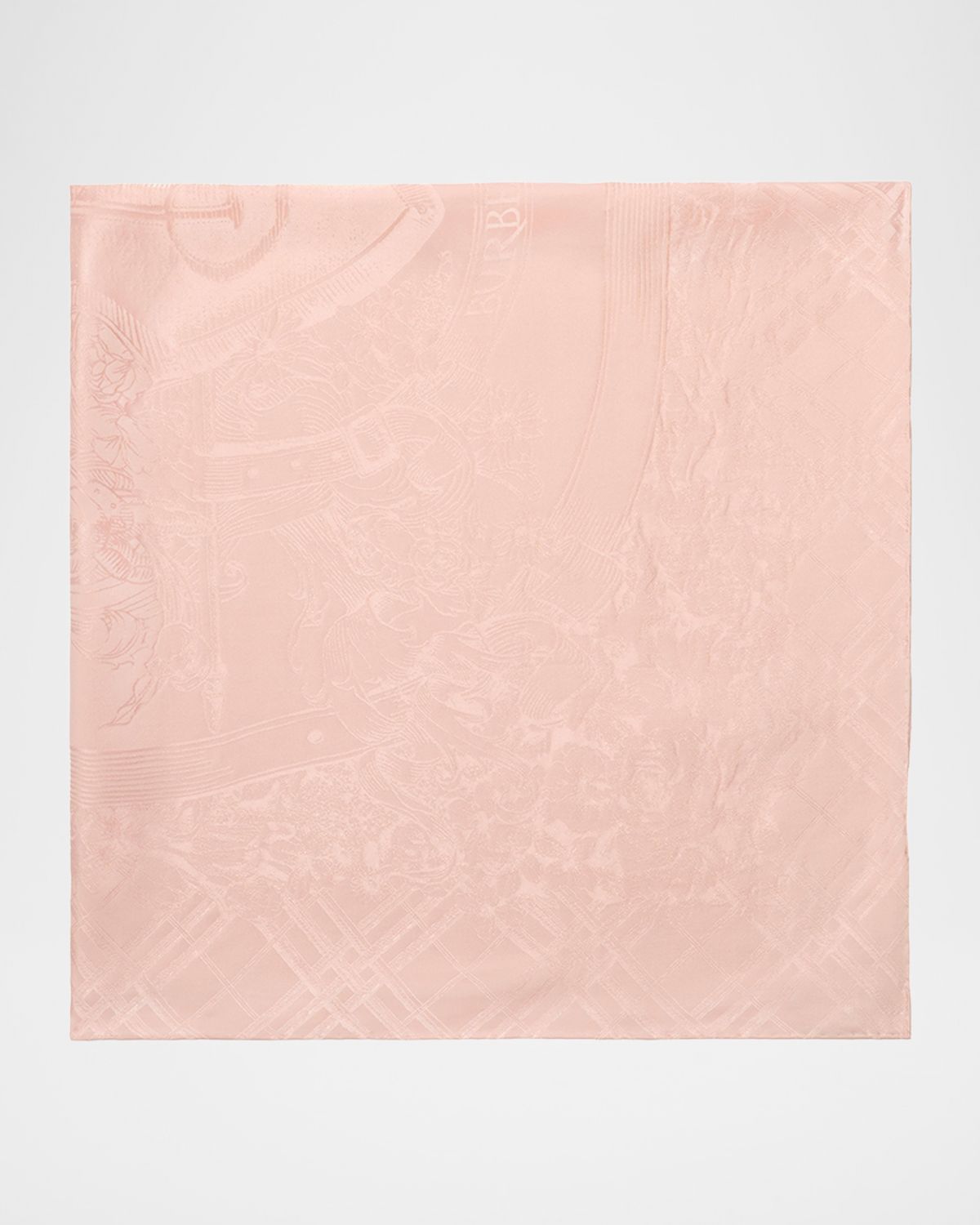 Burberry Floral EKD Crest Silk Scarf | Thumbnail 6
