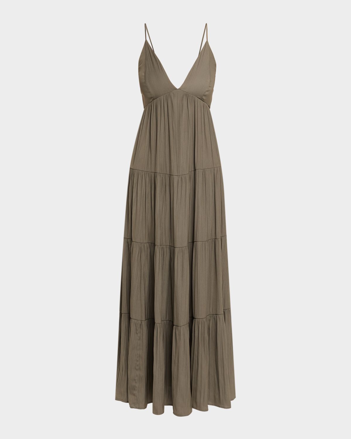 L 'Agence Lua Tiered Maxi Dress