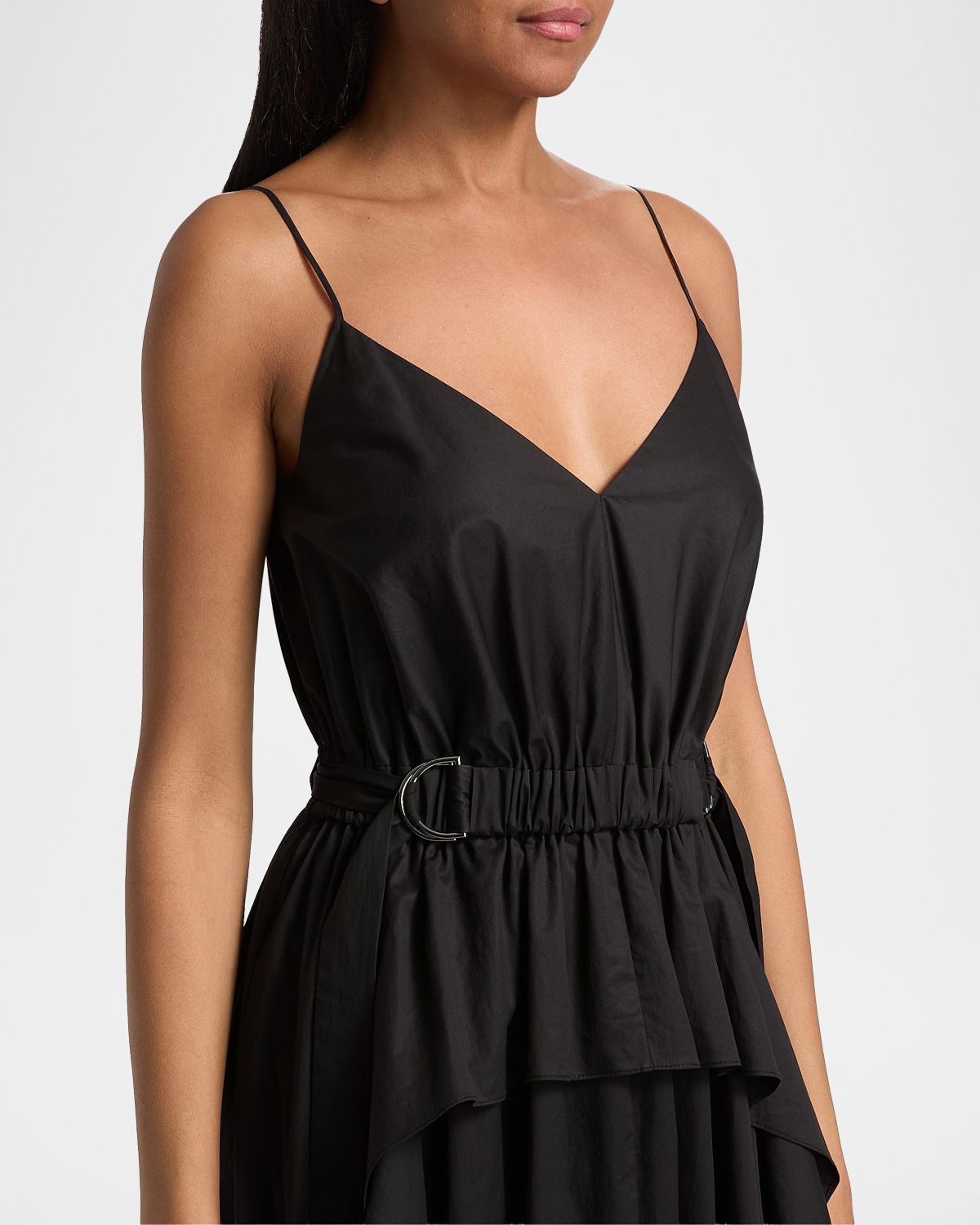 Derek Lam 10 Crosby Hattie Cotton Sateen Midi Dress | Thumbnail 5 Derek Lam 10 Crosby Hattie Cotton Sateen Midi Dress | Thumbnail 5