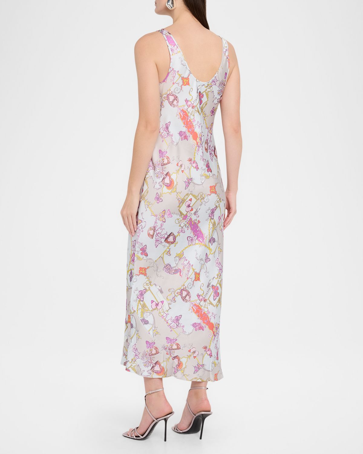 L 'Agence Akiya Satin Tank Dress | Thumbnail 3 L 'Agence Akiya Satin Tank Dress | Thumbnail 3