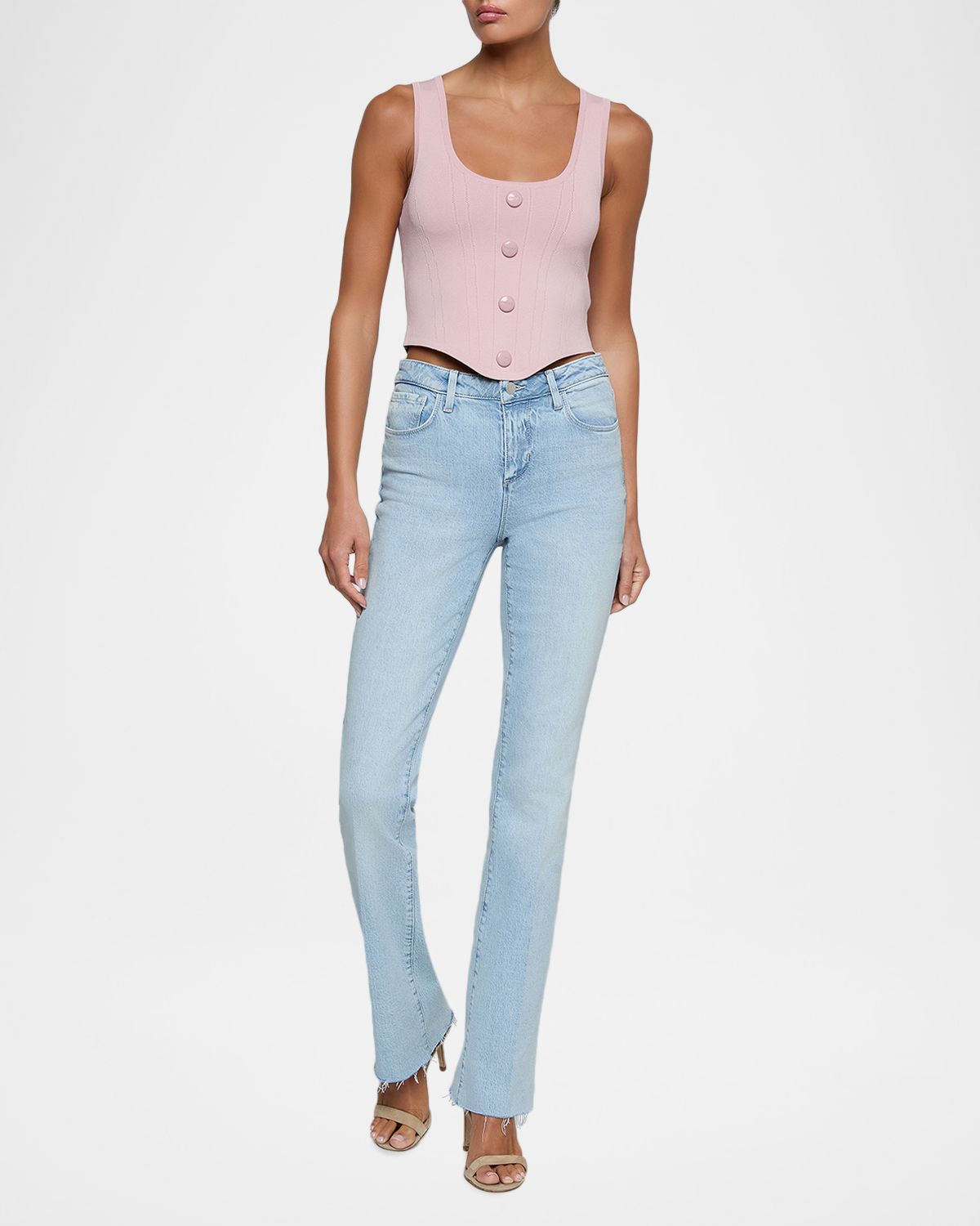 L 'Agence Dove Scoop-Neck Knit Corset | Thumbnail 5 L 'Agence Dove Scoop-Neck Knit Corset | Thumbnail 5