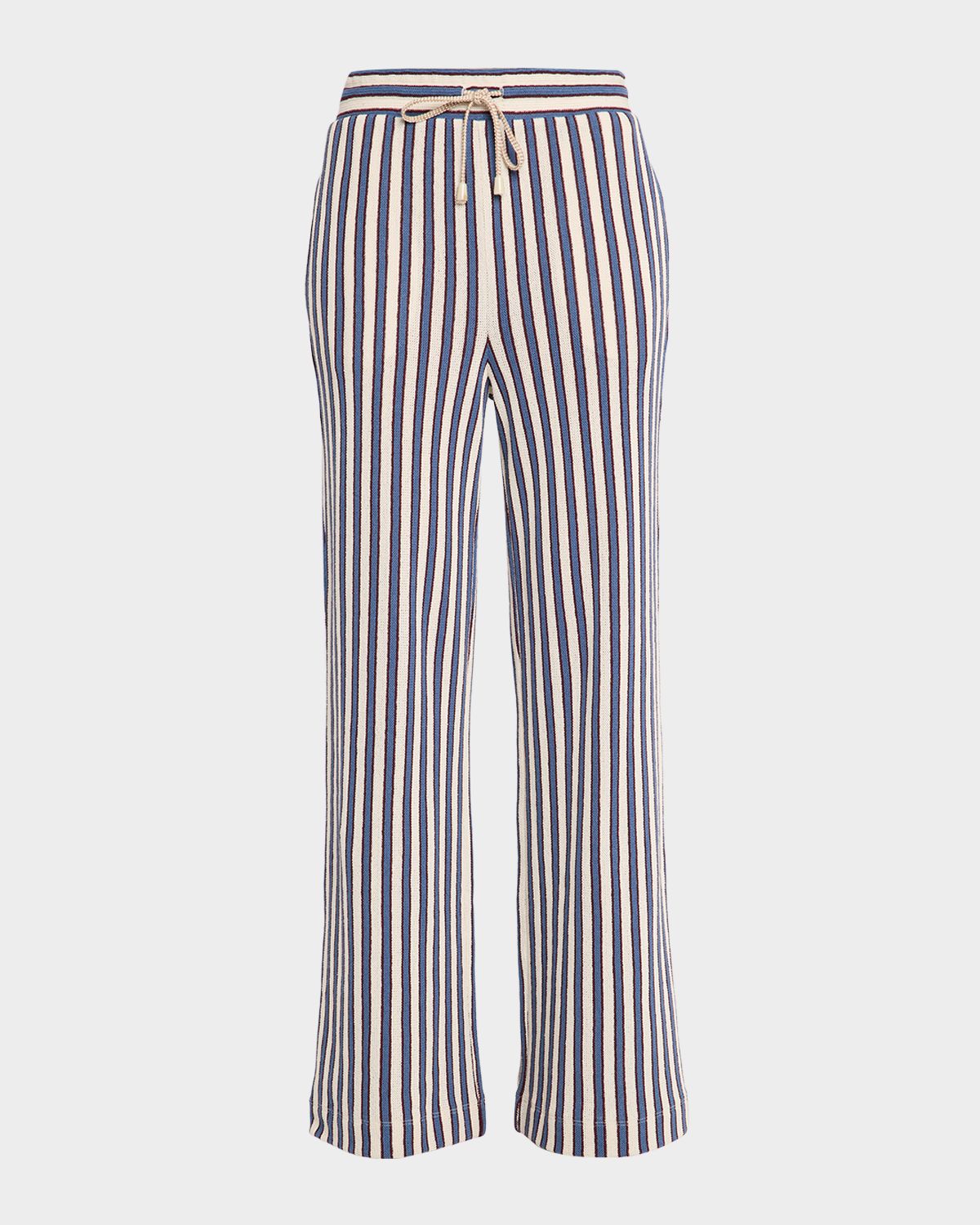 Veronica Beard Zosia Crochet Drawstring Pants
