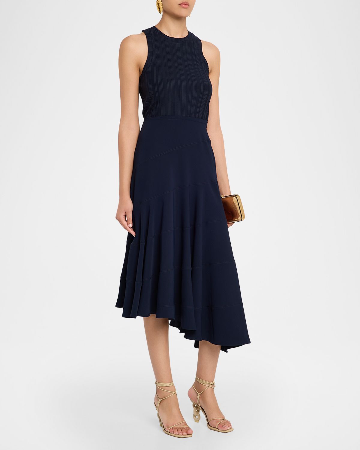 Veronica Beard Thalissa Sleeveless Handkerchief Dress | Thumbnail 4 Veronica Beard Thalissa Sleeveless Handkerchief Dress | Thumbnail 4