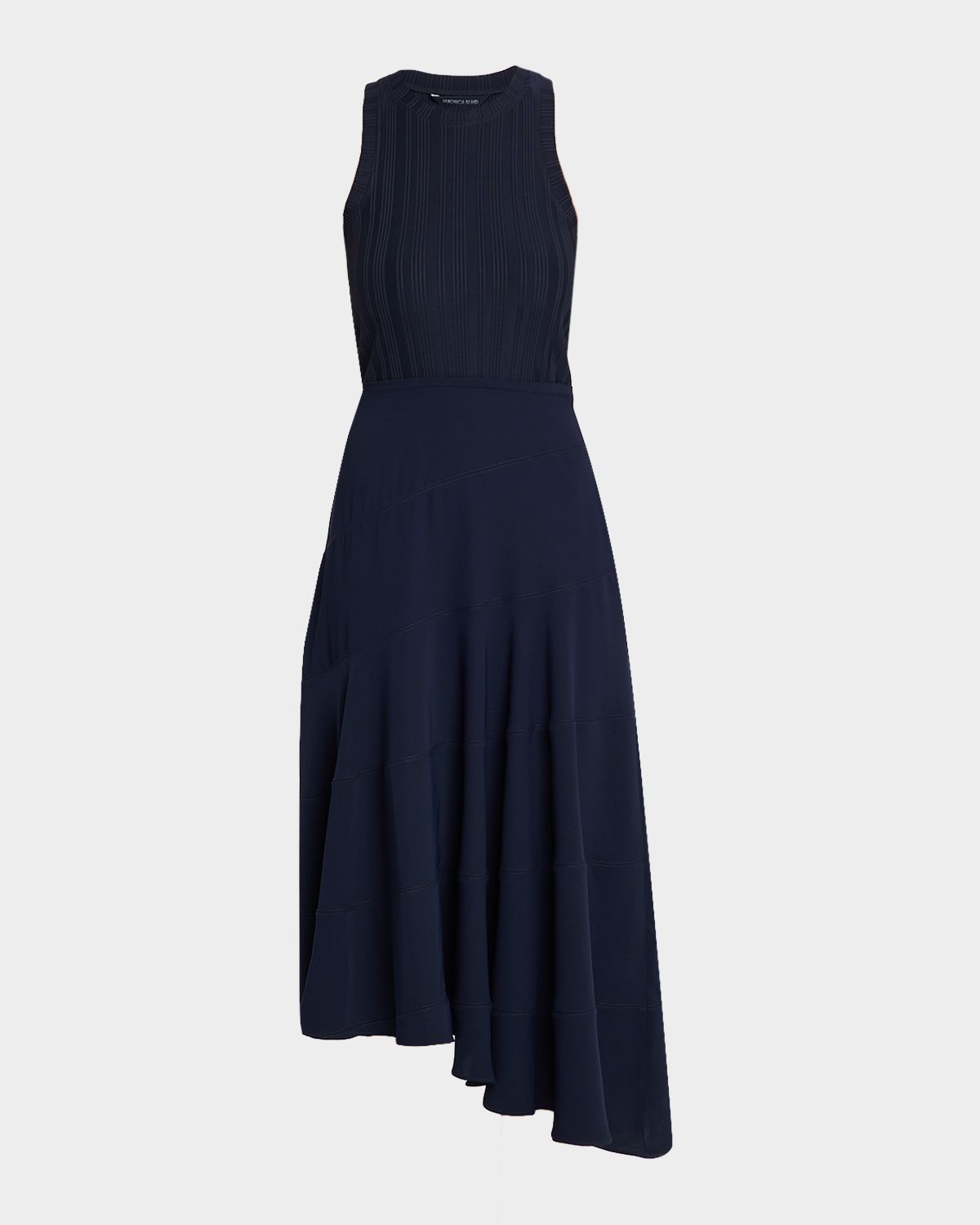 Veronica Beard Thalissa Sleeveless Handkerchief Dress