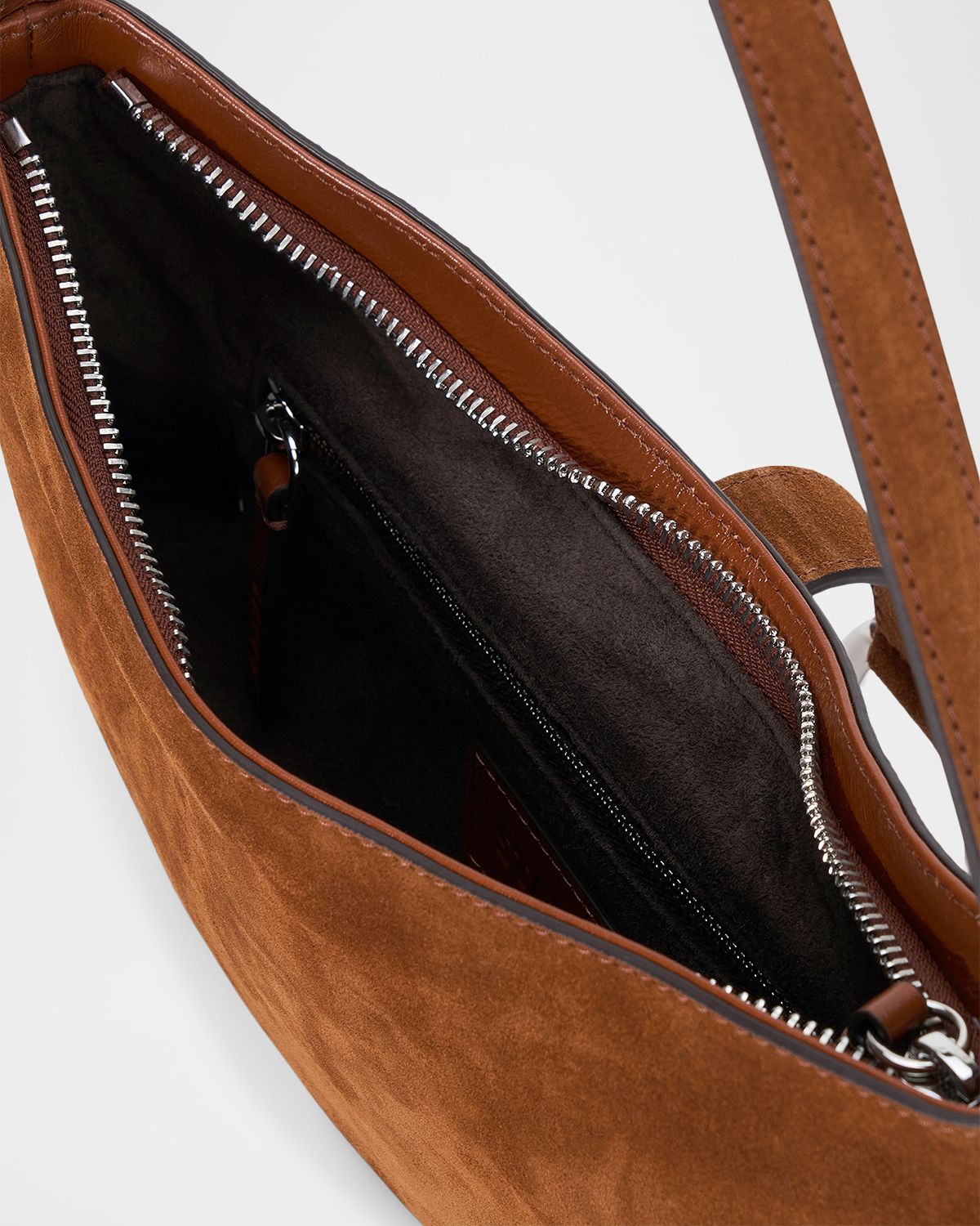 STAUD Harlow Suede Shoulder Bag | Thumbnail 3