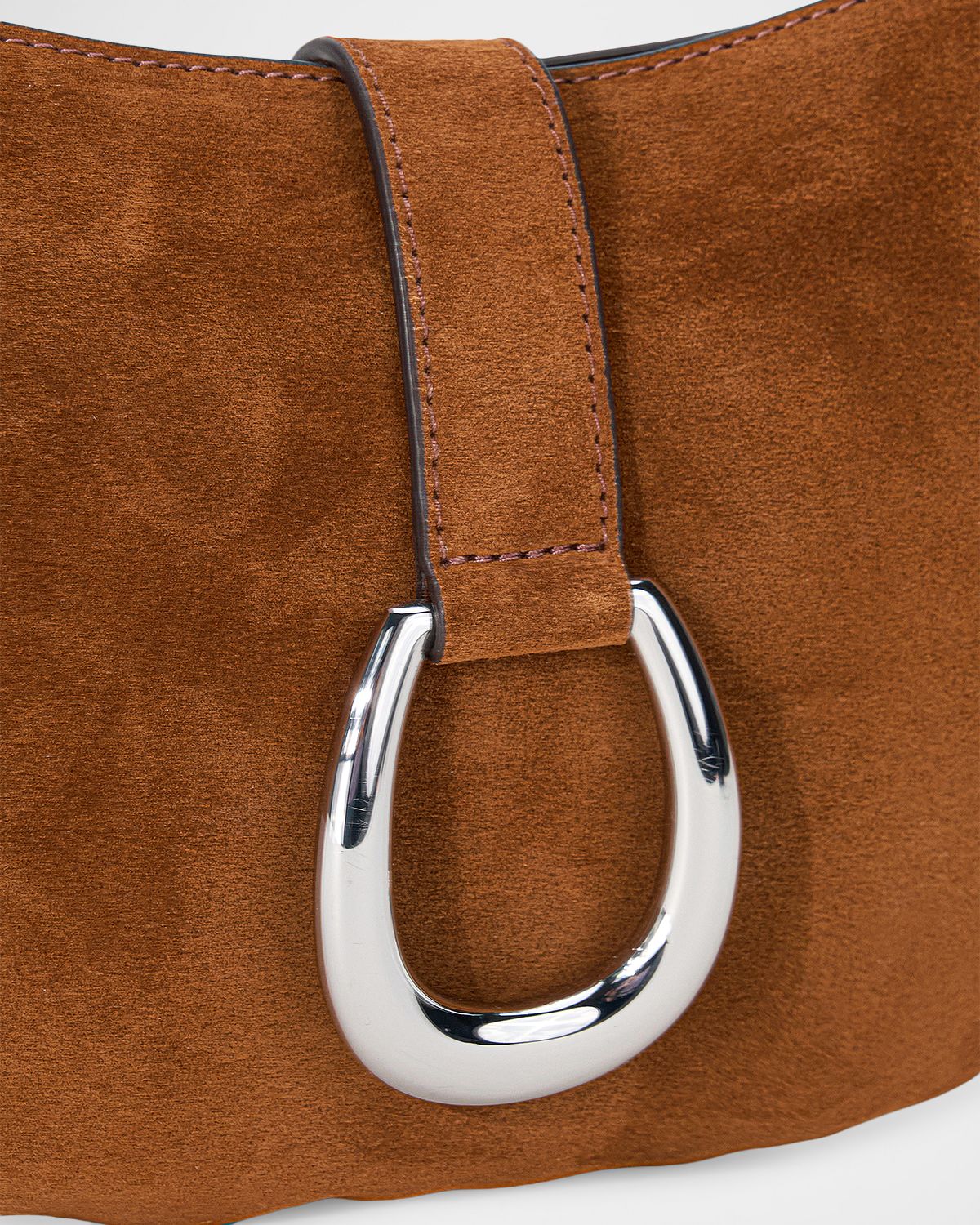STAUD Harlow Suede Shoulder Bag | Thumbnail 4