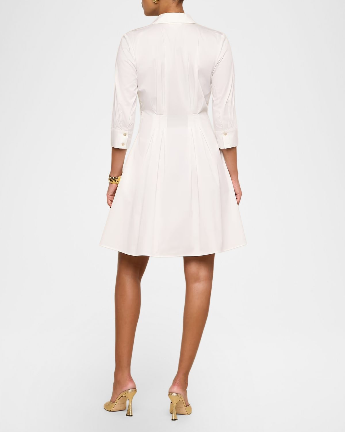L 'Agence Journi Pintucked Shirtdress | Thumbnail 3 L 'Agence Journi Pintucked Shirtdress | Thumbnail 3