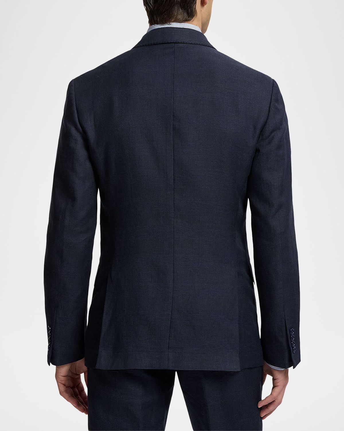 Ralph Lauren Purple Label Men 's Cotton and Cashmere Glen Plaid Single-Breasted Sport Coat | Thumbnail 3 Ralph Lauren Purple Label Men 's Cotton and Cashmere Glen Plaid Single-Breasted Sport Coat | Thumbnail 3