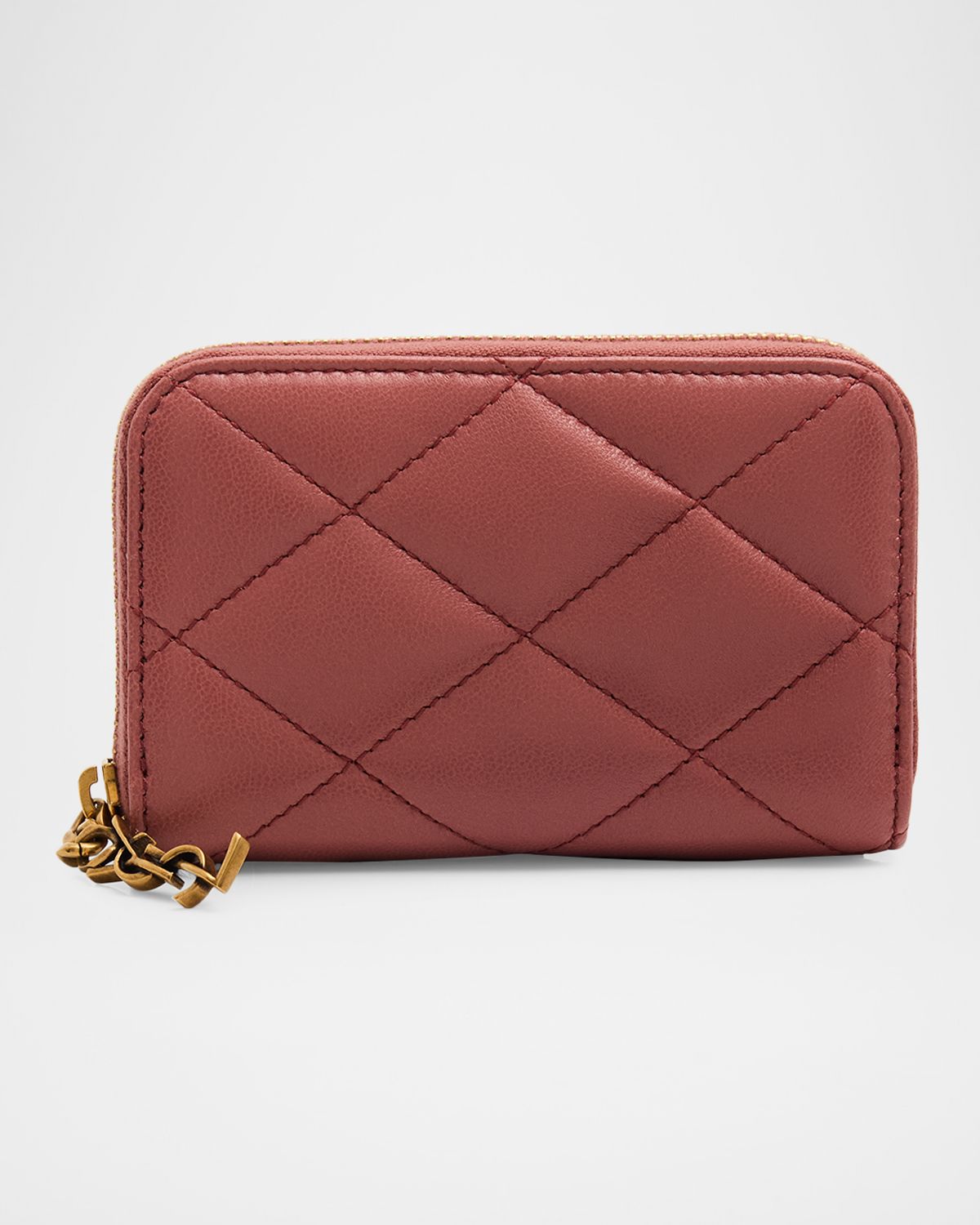 Saint Laurent Cassandre Bijou Leather Change Purse | Thumbnail 6 Saint Laurent Cassandre Bijou Leather Change Purse | Thumbnail 6