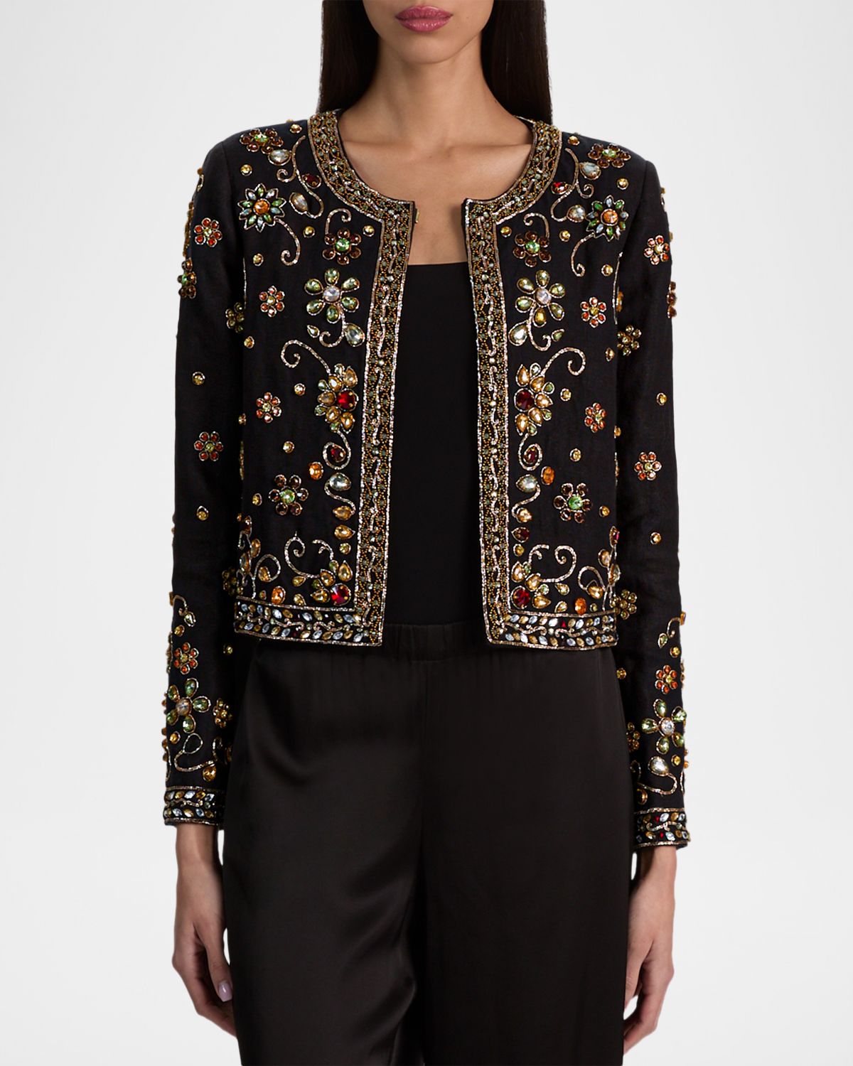 ALICE + OLIVIA Kidman Embellished Jacket | Thumbnail 4