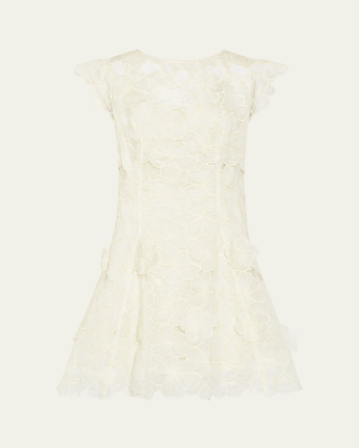 Milly Myla Embroidered Mini Dress