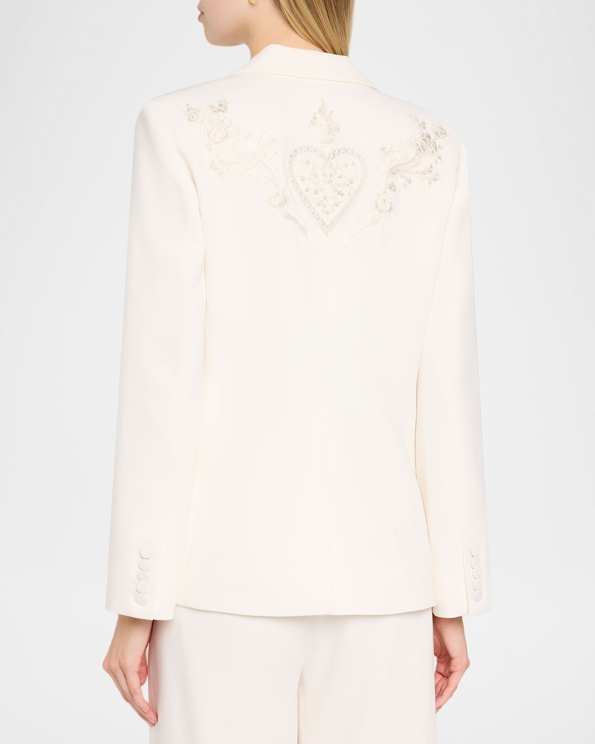 Cinq a Sept Karlie Rococo Embroidered Blazer | Thumbnail 3 Cinq a Sept Karlie Rococo Embroidered Blazer | Thumbnail 3
