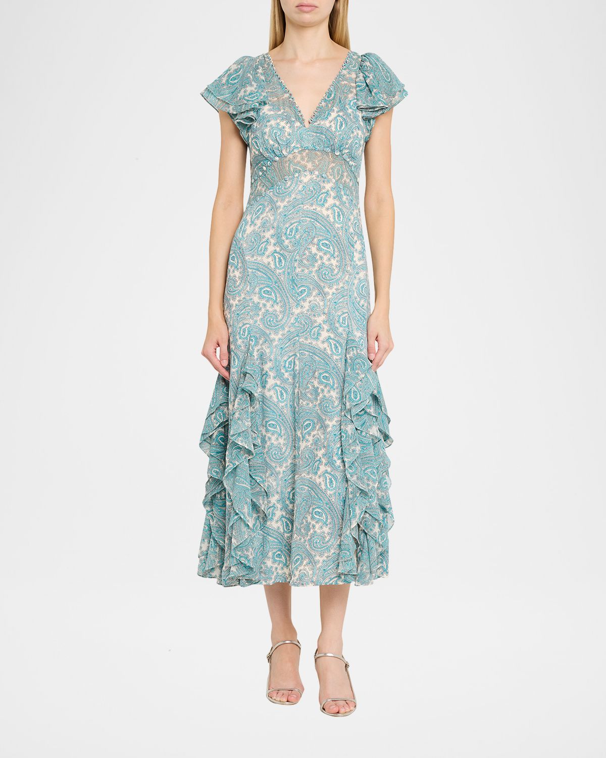 Cinq a Sept Hendrix Paisley Maxi Dress | Thumbnail 2 Cinq a Sept Hendrix Paisley Maxi Dress | Thumbnail 2