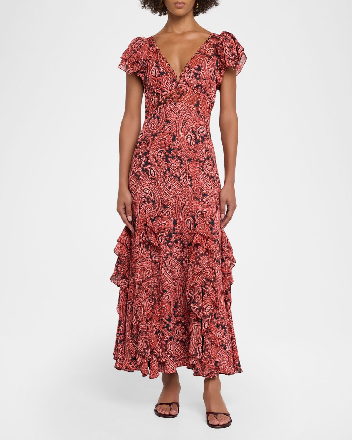 Cinq a Sept Hendrix Paisley Maxi Dress | Thumbnail 2 Cinq a Sept Hendrix Paisley Maxi Dress | Thumbnail 2