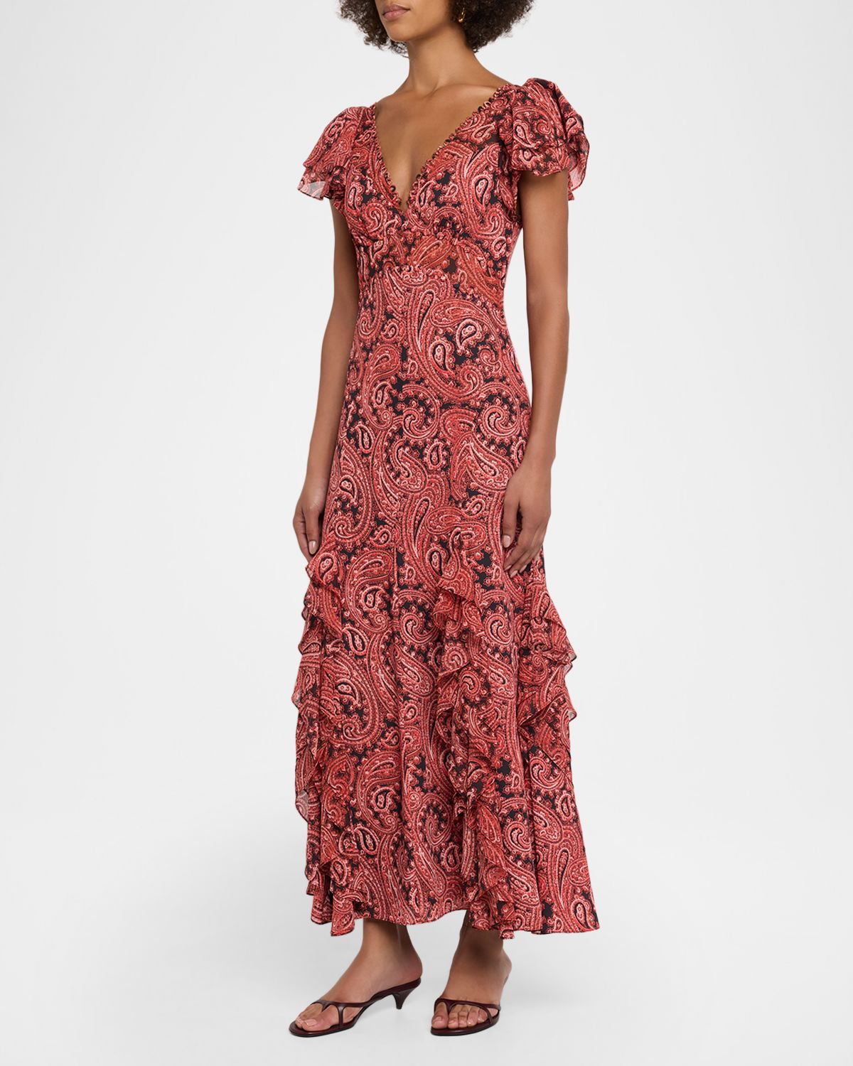 Cinq a Sept Hendrix Paisley Maxi Dress | Thumbnail 4 Cinq a Sept Hendrix Paisley Maxi Dress | Thumbnail 4