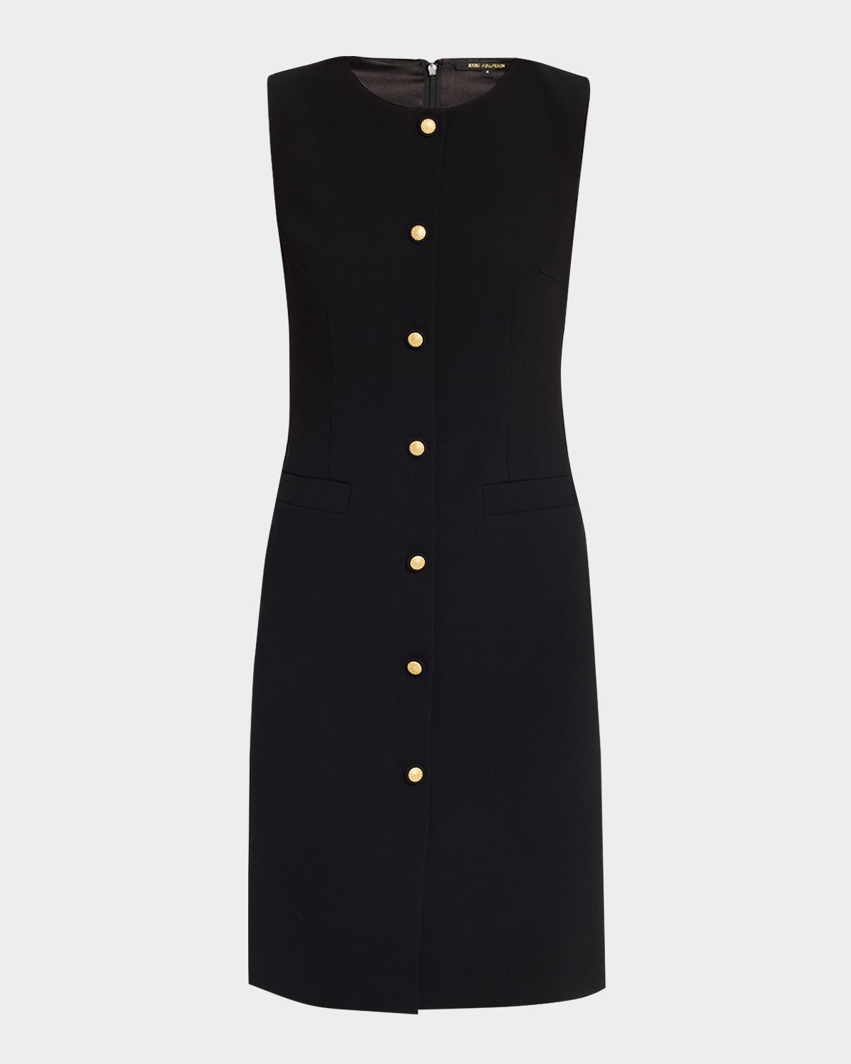 Kobi Halperin Briel Sleeveless Button-Front Dress