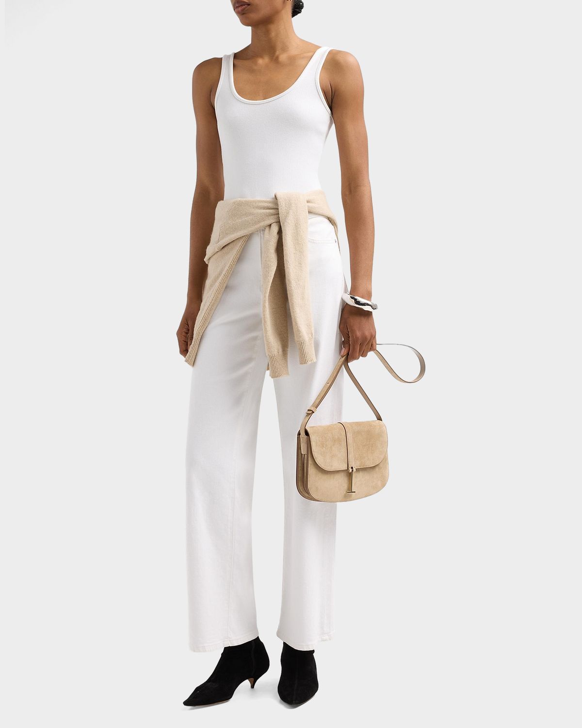 TOM FORD Kara Small Suede Crossbody Bag | Thumbnail 2 TOM FORD Kara Small Suede Crossbody Bag | Thumbnail 2
