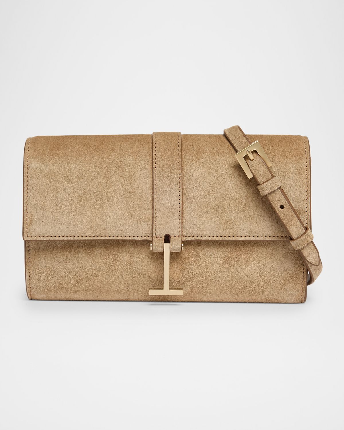 TOM FORD Suede Hanging T Crossbody Wallet | Thumbnail 7 TOM FORD Suede Hanging T Crossbody Wallet | Thumbnail 7