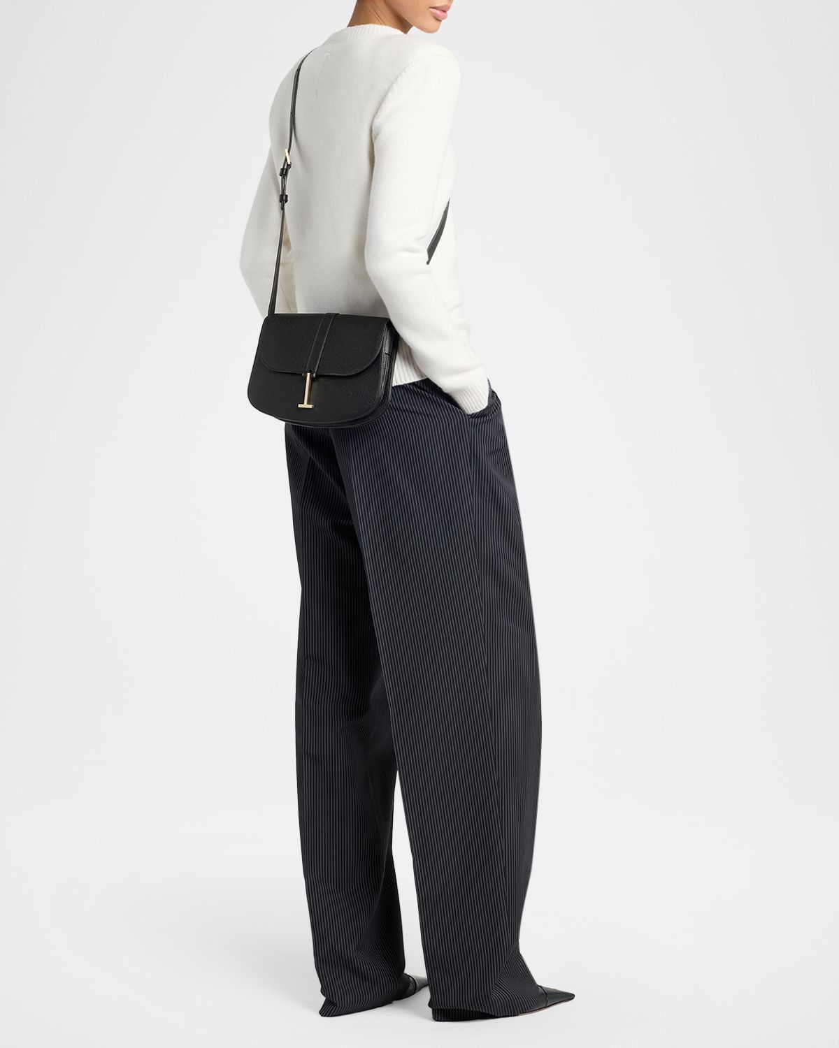 TOM FORD Kara Small Leather Crossbody Bag | Thumbnail 10 TOM FORD Kara Small Leather Crossbody Bag | Thumbnail 10