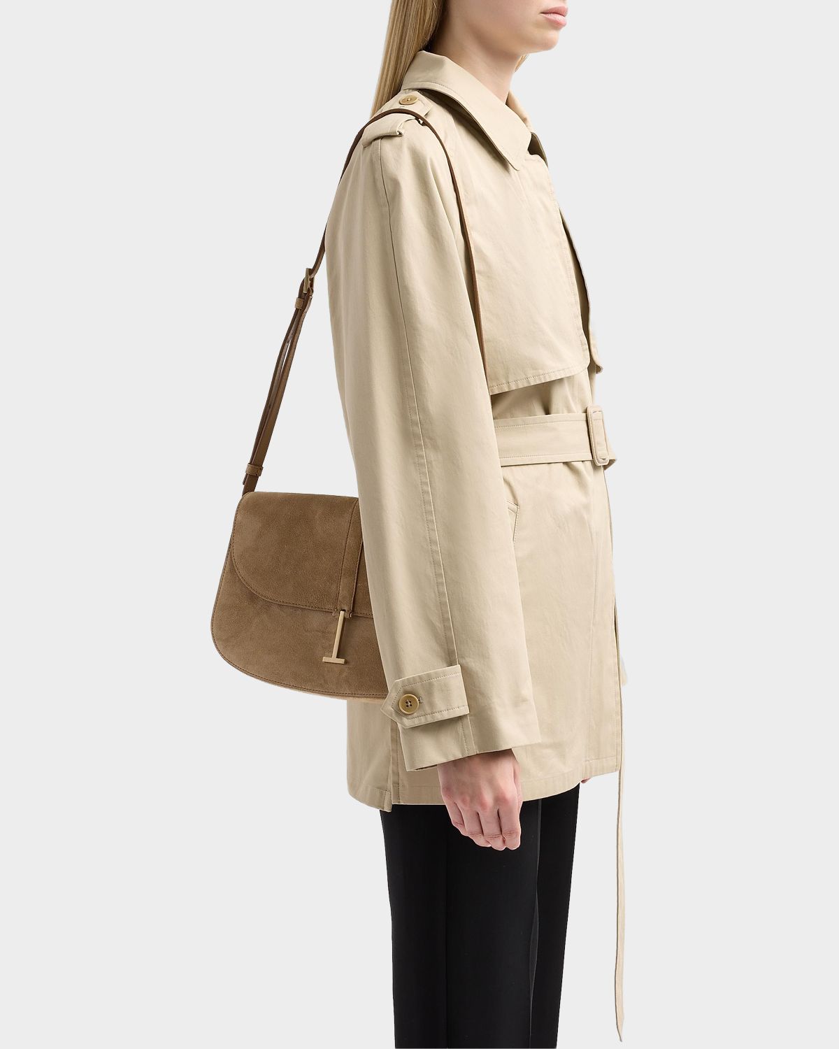 TOM FORD Kara Medium Suede Crossbody Bag | Thumbnail 5 TOM FORD Kara Medium Suede Crossbody Bag | Thumbnail 5