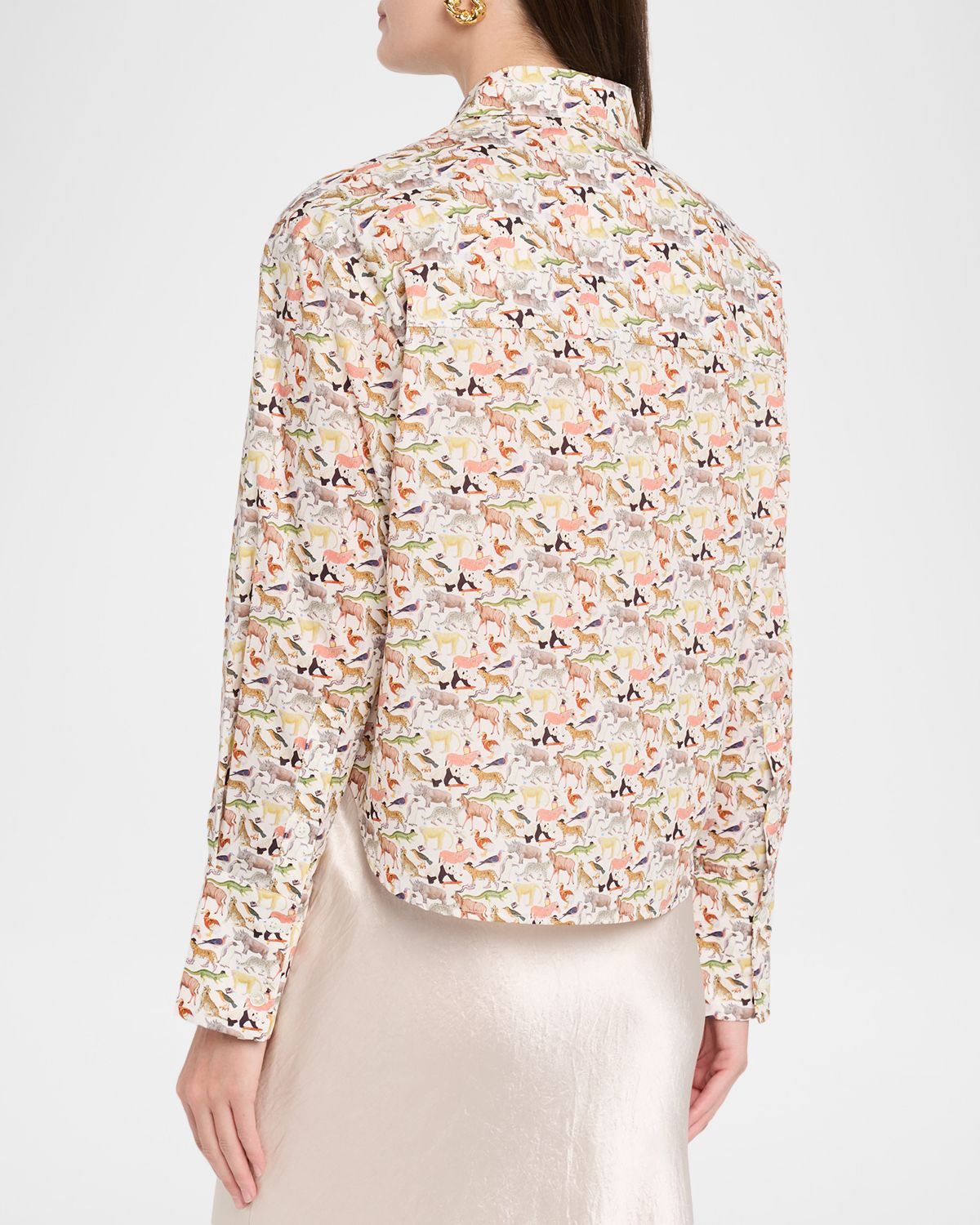 CISSA Animals Belle Button-Front Shirt | Thumbnail 3