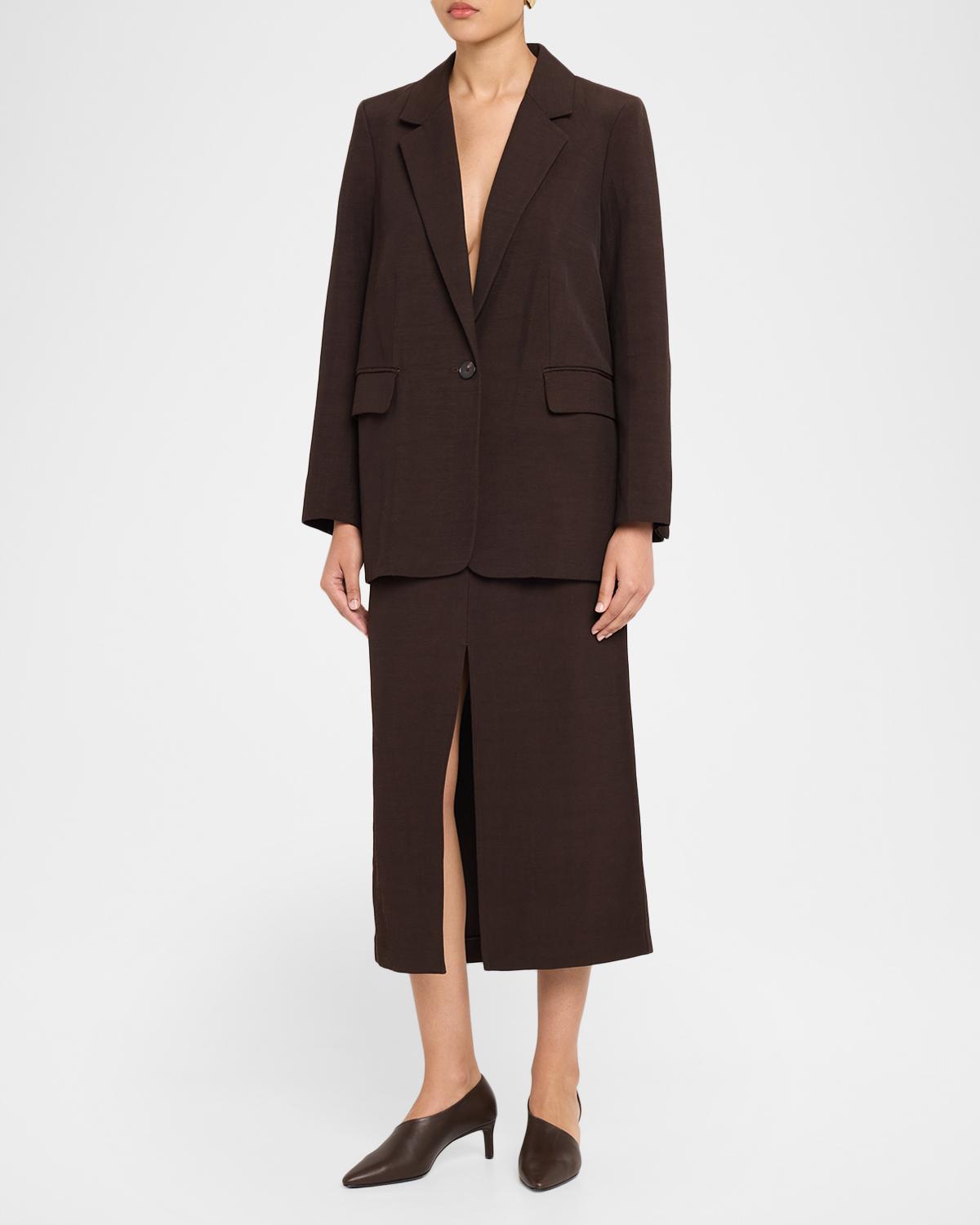 Co Oversized Single-Breasted Blazer Jacket | Thumbnail 2 Co Oversized Single-Breasted Blazer Jacket | Thumbnail 2