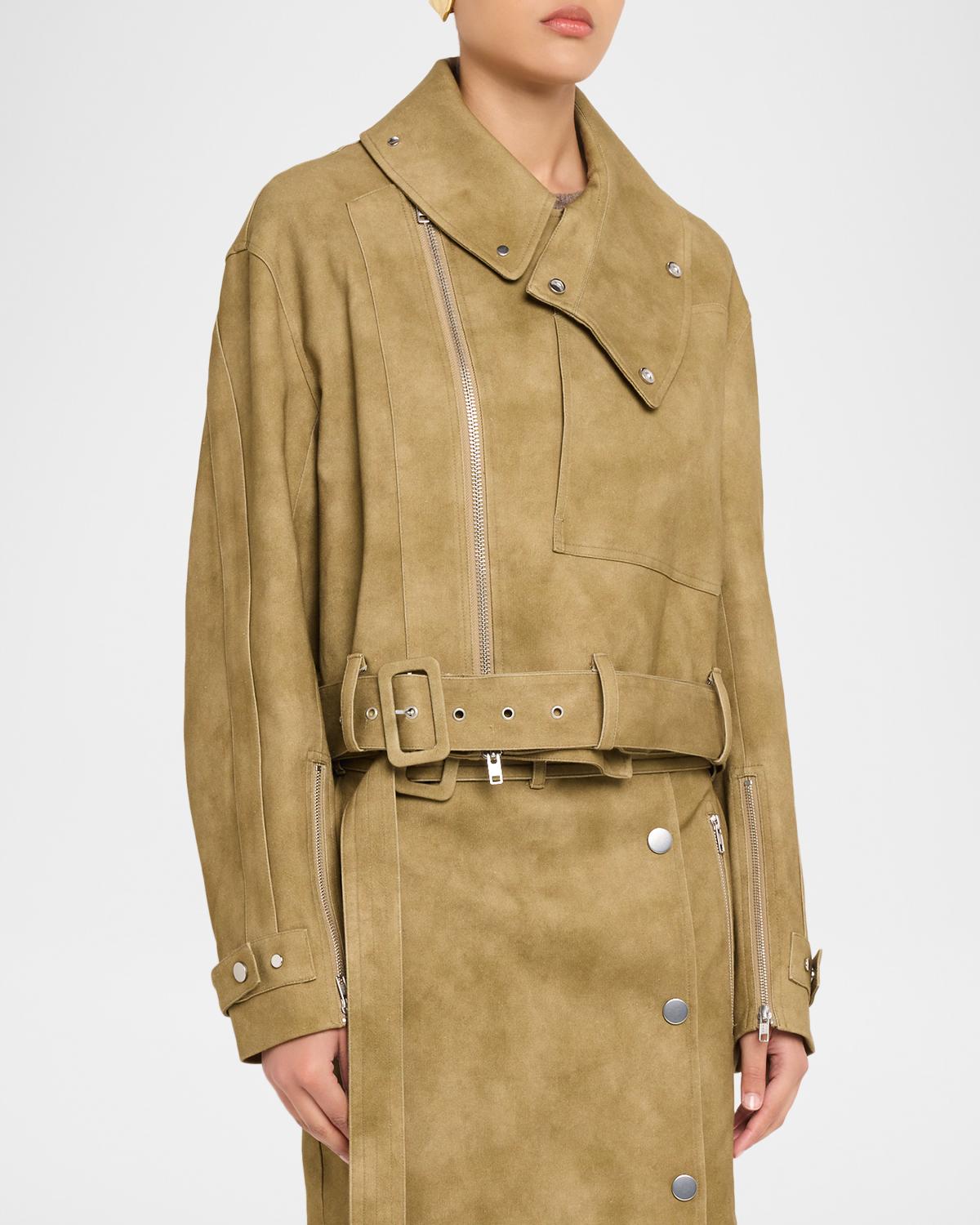 Co Raf Suede Biker Jacket | Thumbnail 4