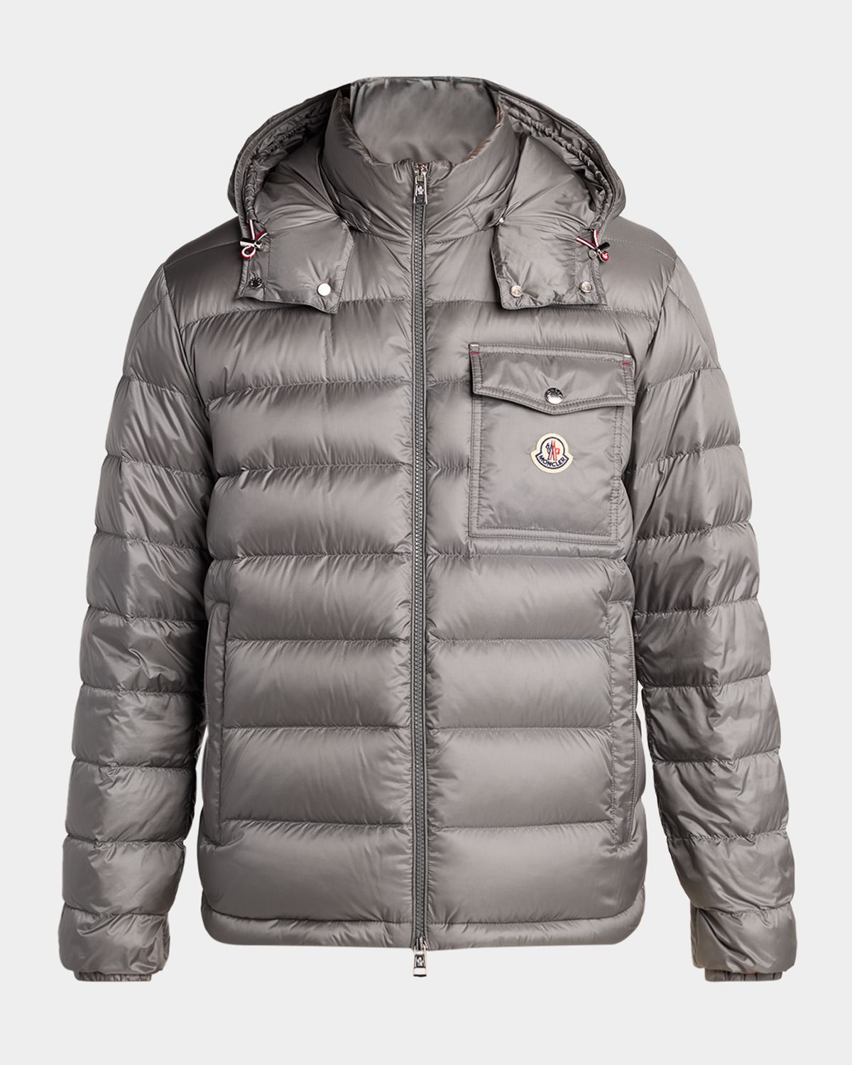 Moncler Men 's Hood Logo Puffer Jacket