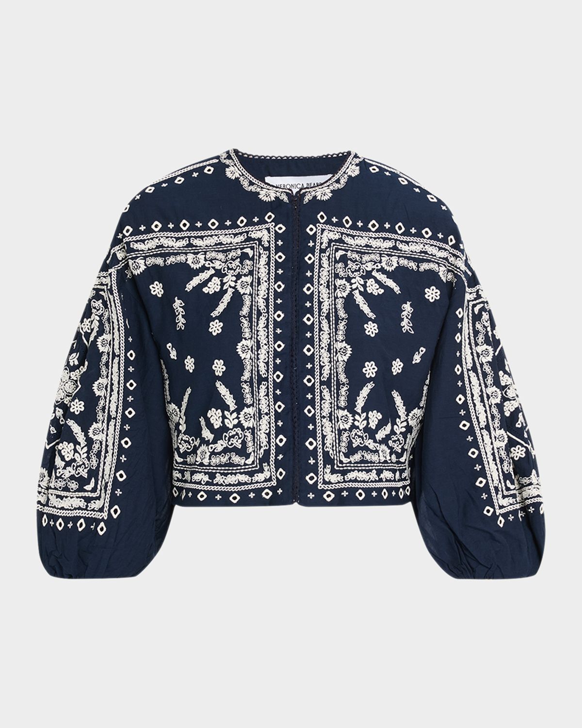 Veronica Beard Drake Embroidered Jacket