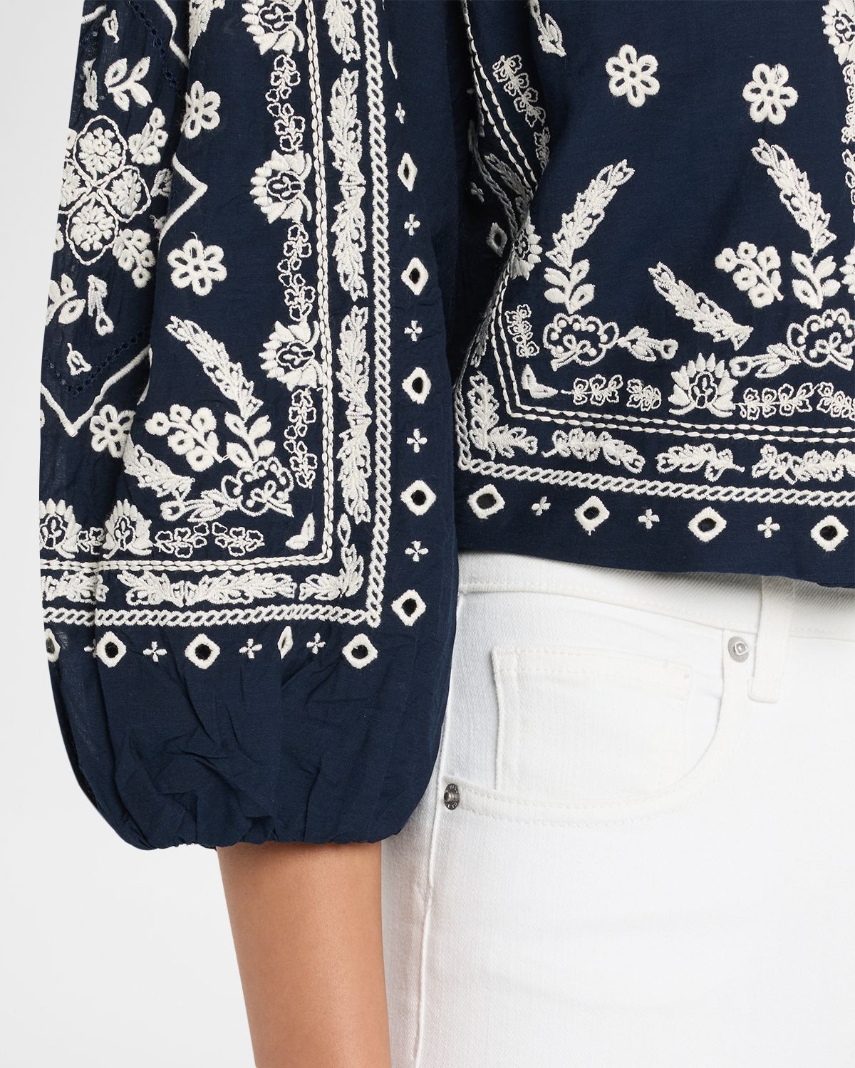 Veronica Beard Drake Embroidered Jacket | Thumbnail 5 Veronica Beard Drake Embroidered Jacket | Thumbnail 5