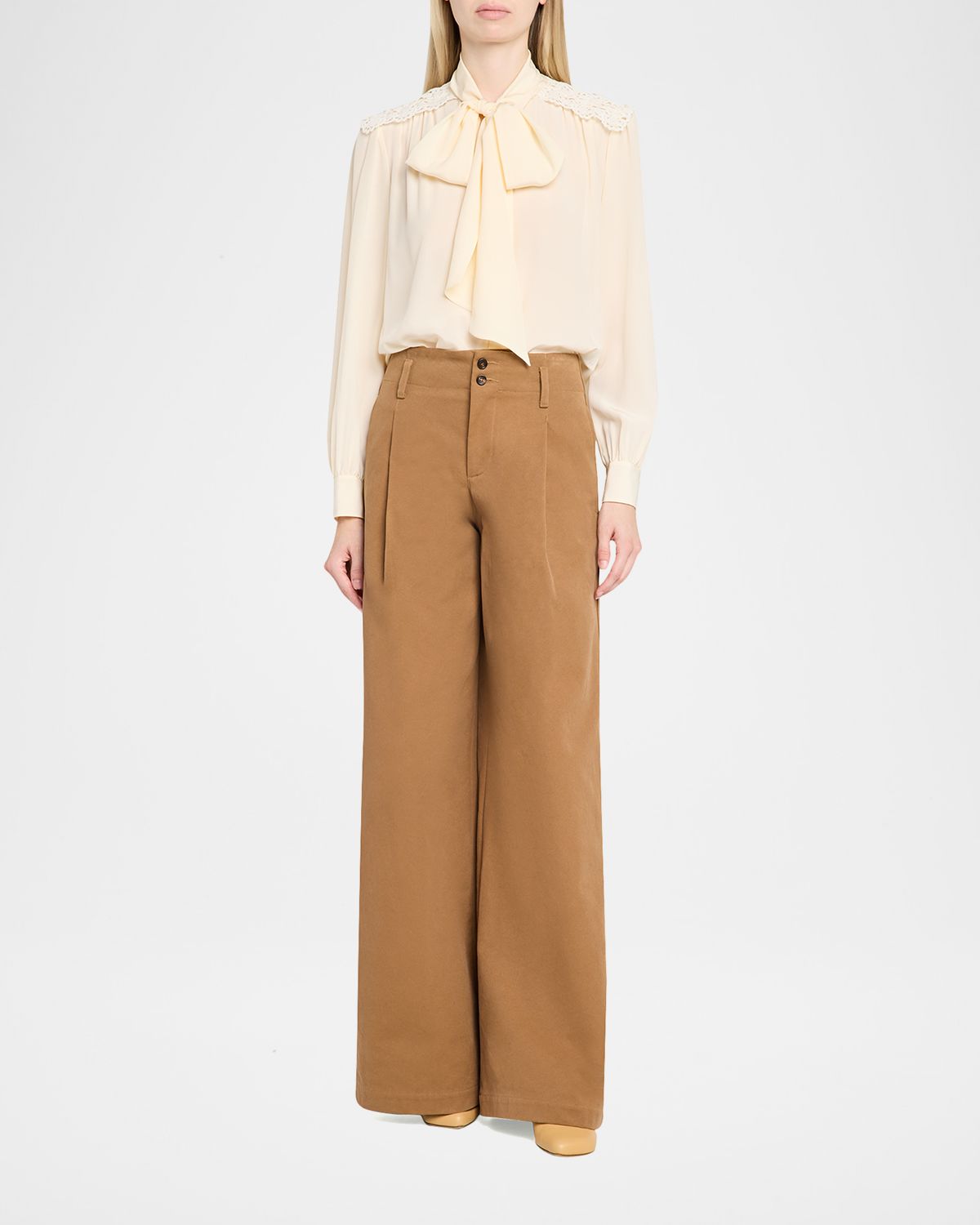 Chloe Organic Silk Crepe De Chine Blouse | Thumbnail 5 Chloe Organic Silk Crepe De Chine Blouse | Thumbnail 5
