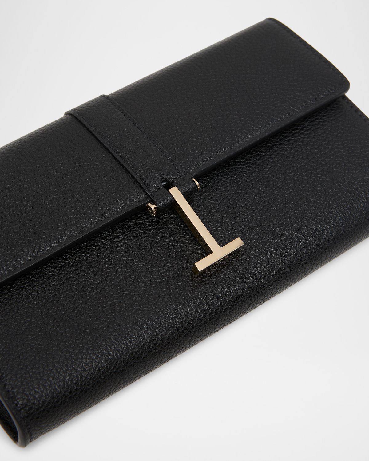 TOM FORD Kara Hanging T Leather Wristlet | Thumbnail 4 TOM FORD Kara Hanging T Leather Wristlet | Thumbnail 4