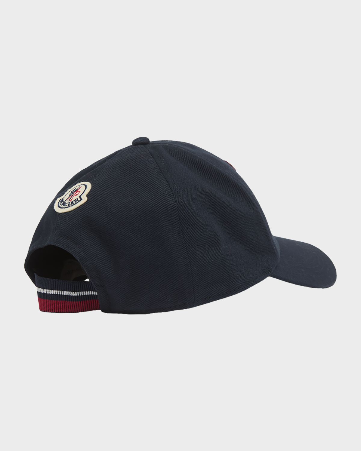 Moncler Men 's Logo Cotton Baseball Cap | Thumbnail 2 Moncler Men 's Logo Cotton Baseball Cap | Thumbnail 2